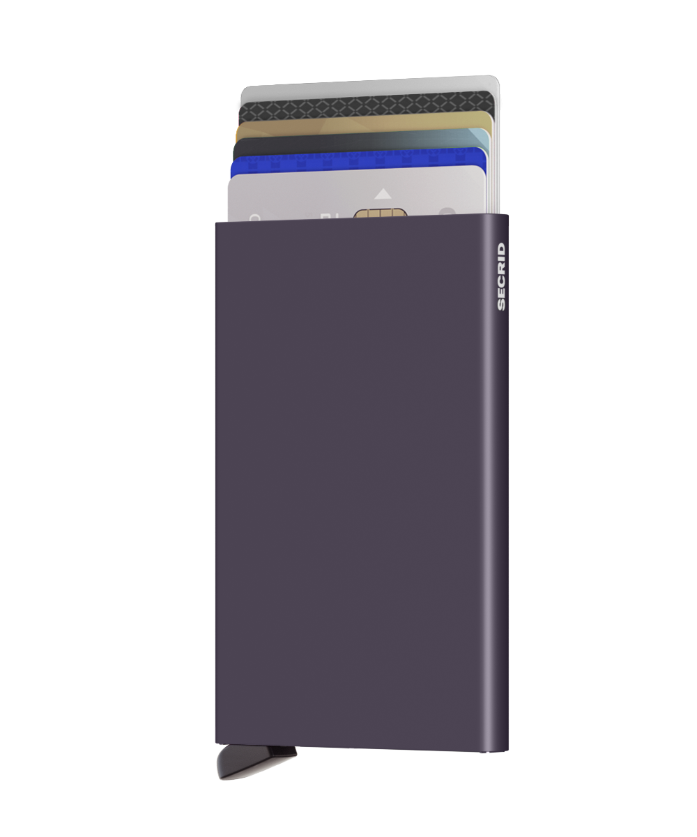 Card Protector Dark Purple RFID Secure