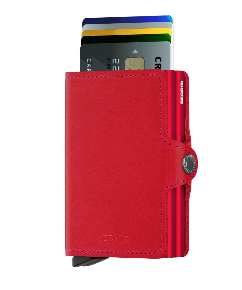 Twinwallet Original Red Wallet RFID Secure