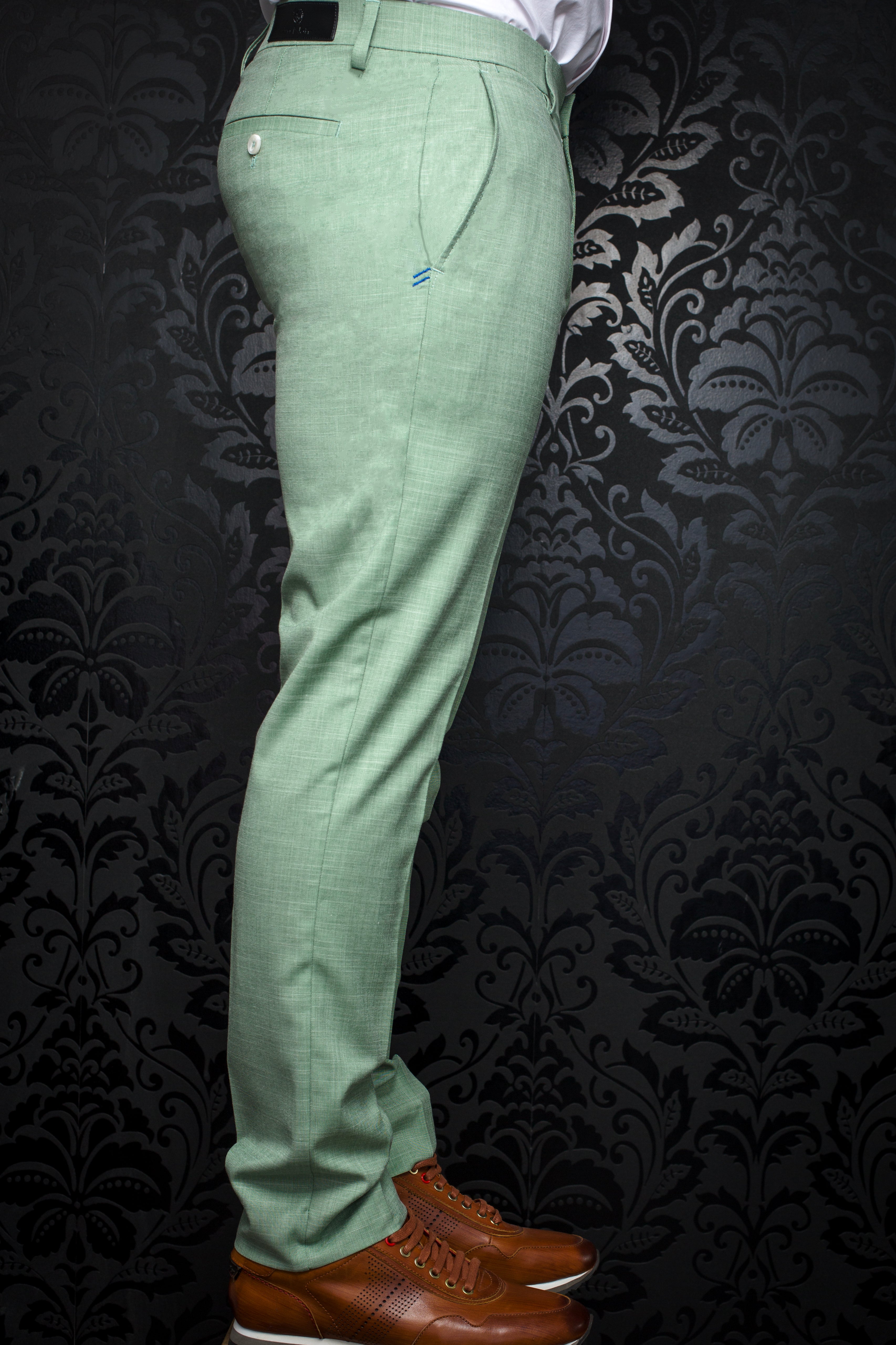 Slim Fit Chino trousers | Light Green | Jack & Jones®
