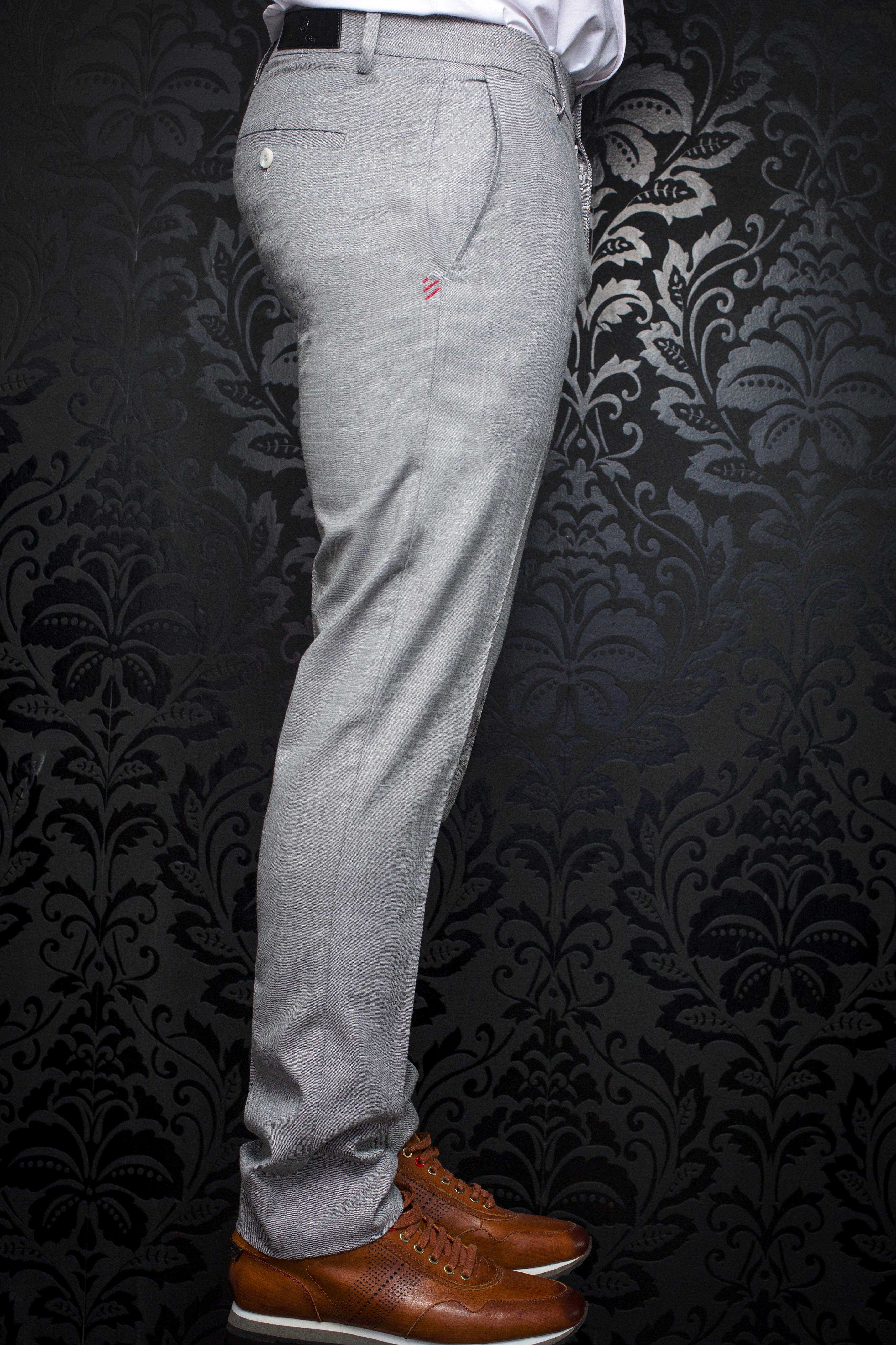 AuNoir Dress Pants Wesson-Craig Medium Grey