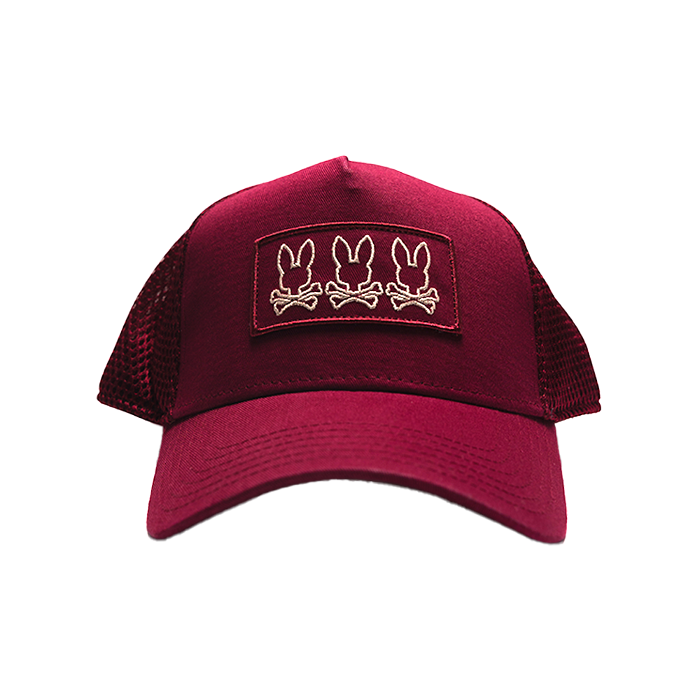 Mens Tacoma Trucker Cap Crimson