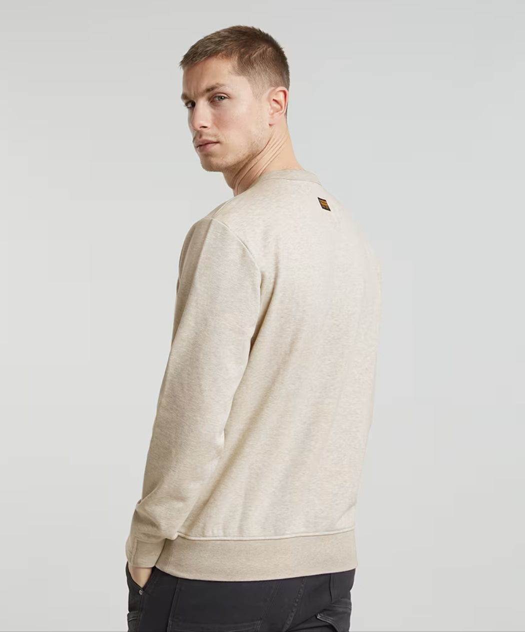 NIFOUS SWEATER Whitebait heather