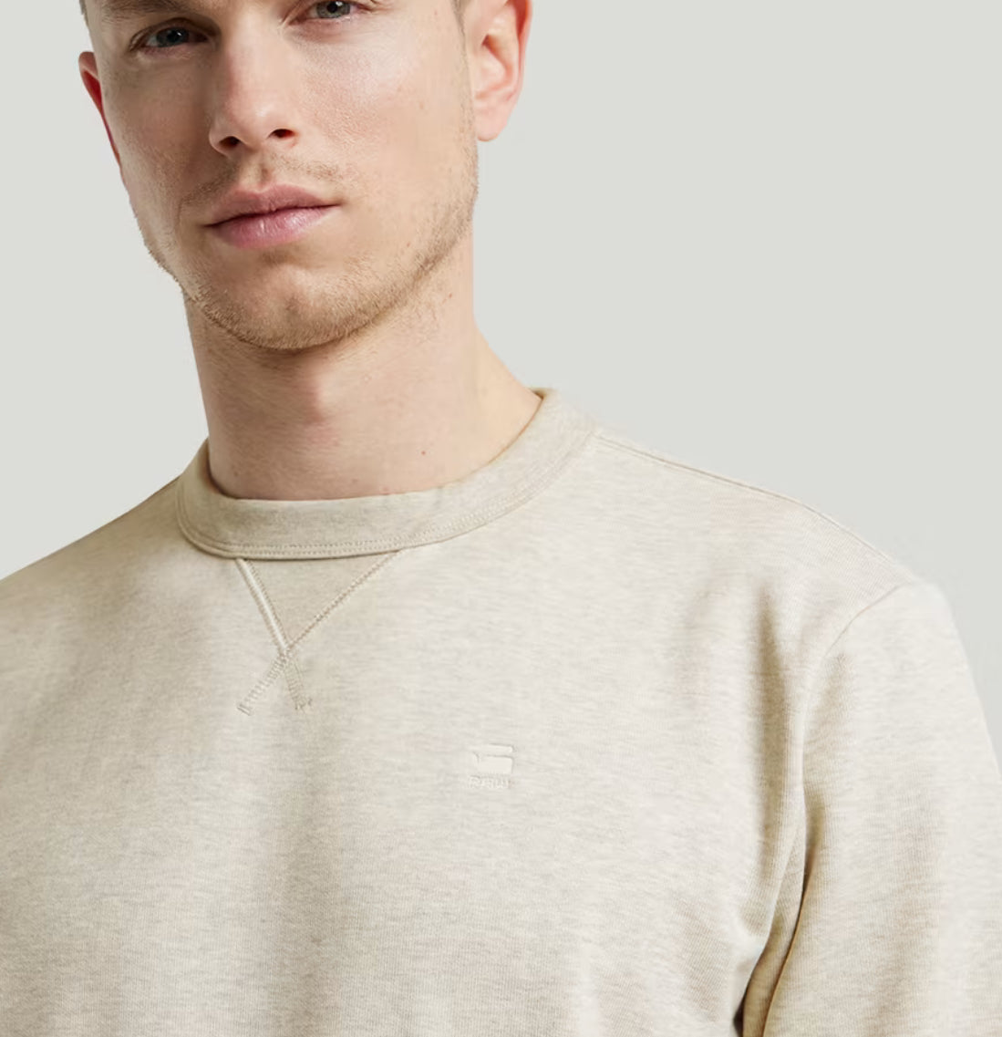 NIFOUS SWEATER Whitebait heather