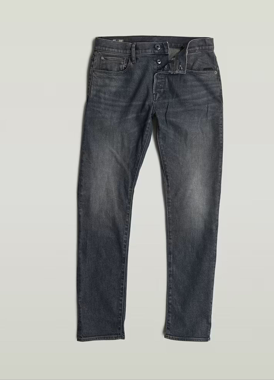 3301 SLIM JEANS Antic Sand Blast