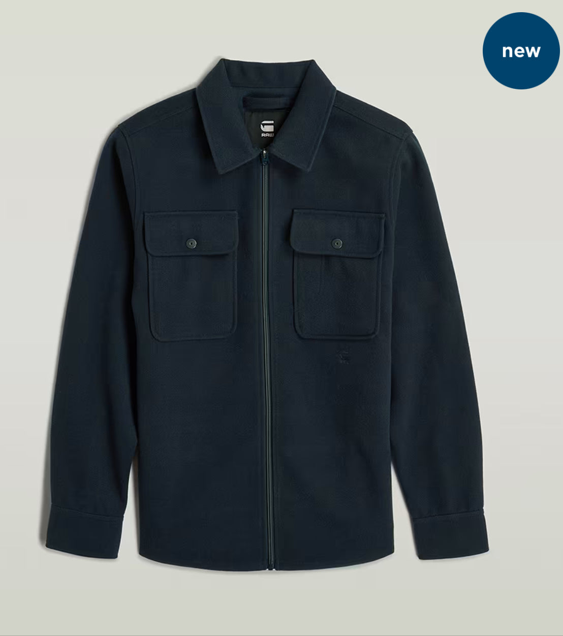 GPO ZIP OVERSHIRT Legion Blue