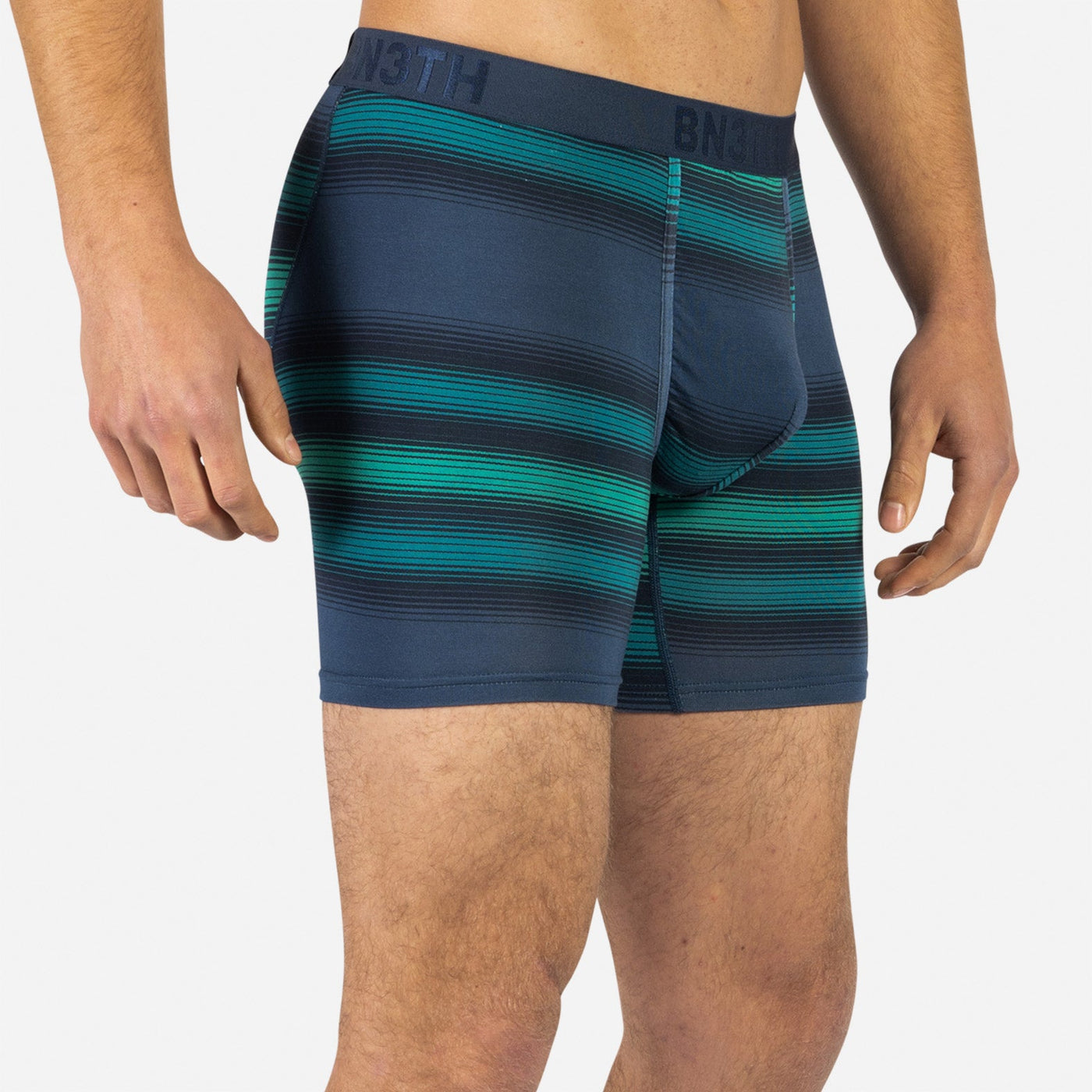 CLASSIC BOXER BRIEF: RHYTHM STRIPE NAVY