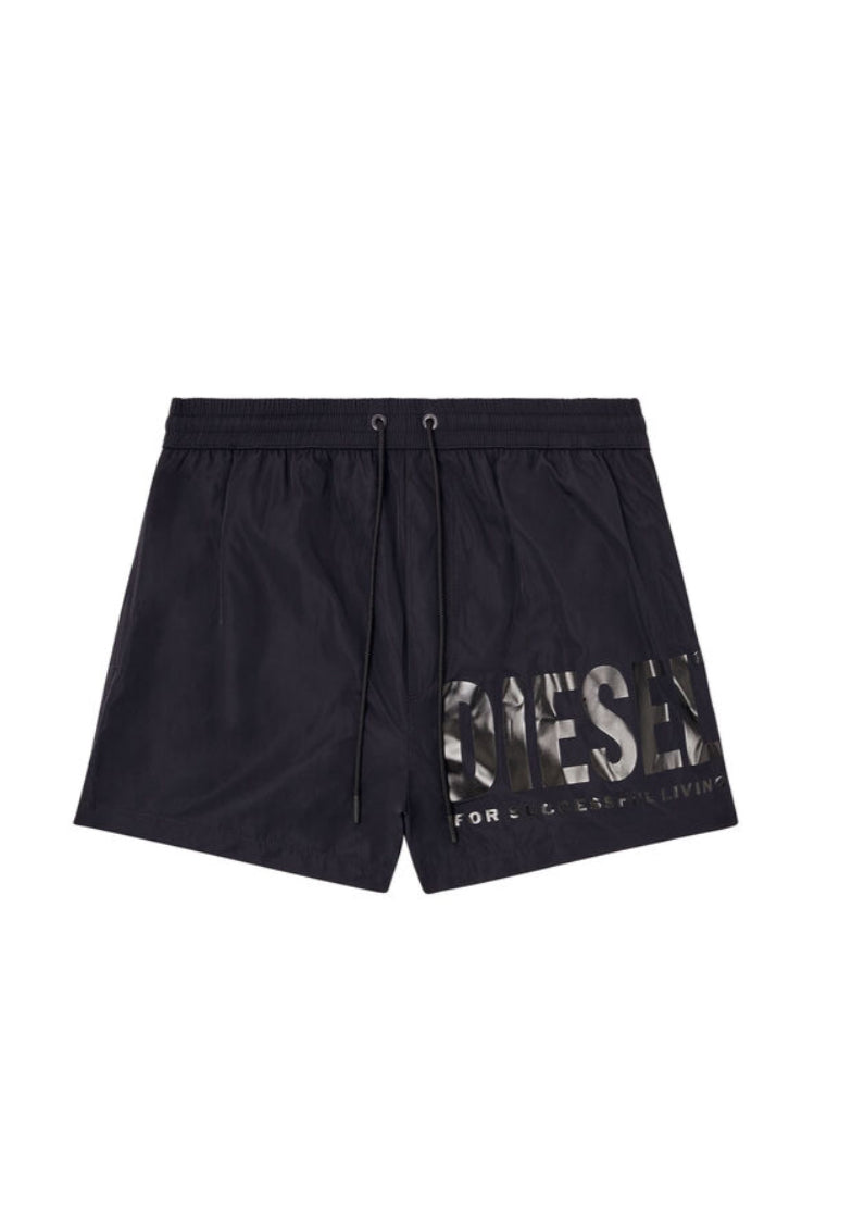 Mario-34-D-Core Swim shorts with logo print