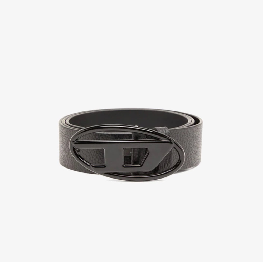 Oval D Logo B-1DR Belt Black