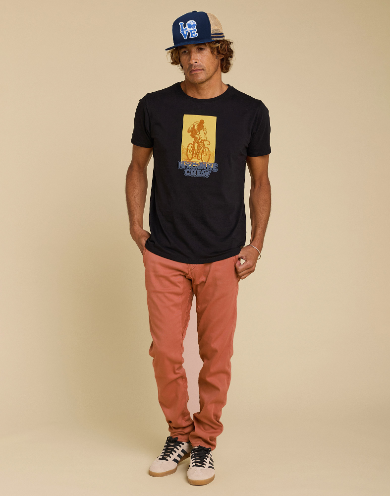 MEN'S PANTS CHINO CUT FLAMINGO