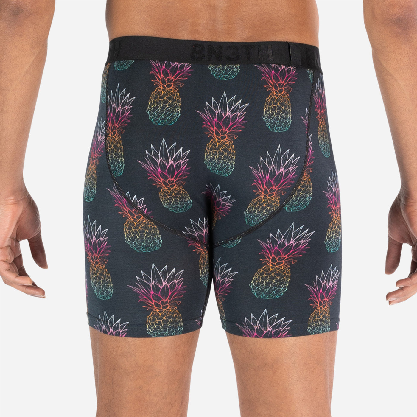 Classic Icon Boxer Brief Pineapple Fade Black