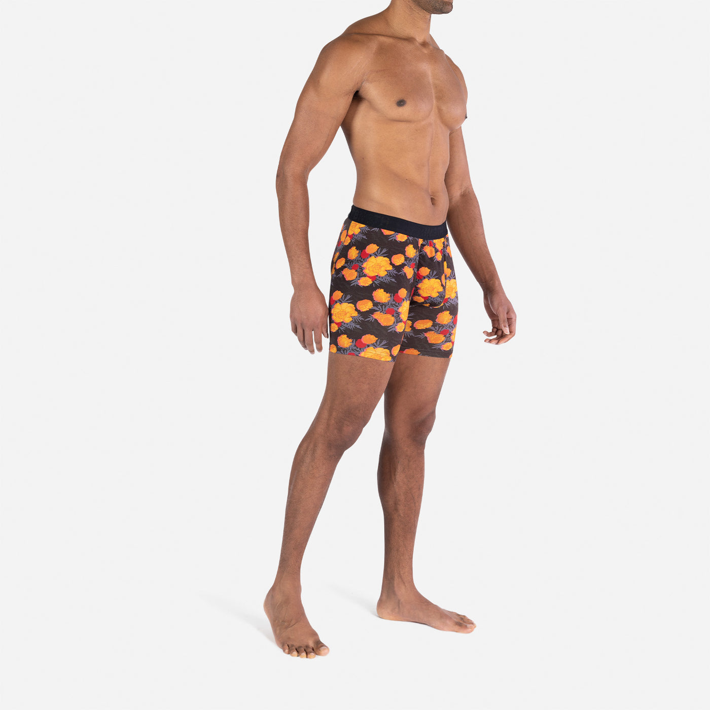 CLASSIC ICON BOXER BRIEF MARIGOLD BLACK