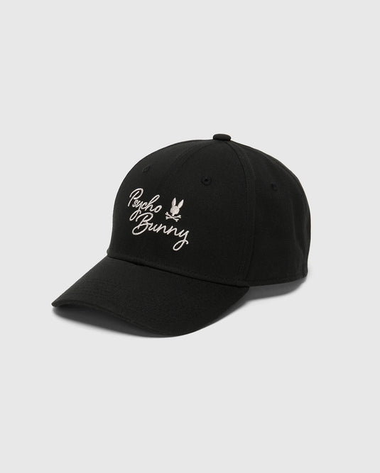 Mens Desert Baseball Cap : Black