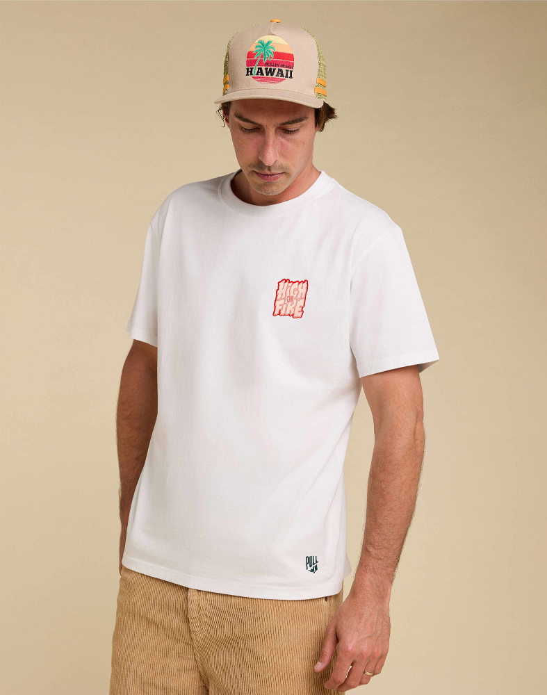 MEN'S T-SHIRT HIGH : White