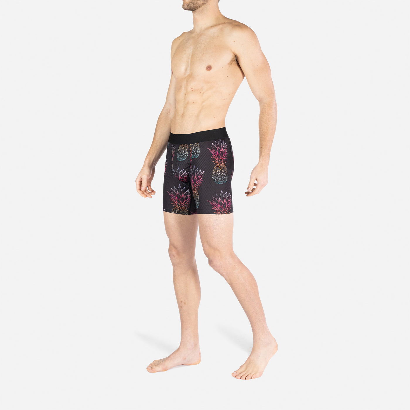 Pro Agua X Boxer Brief - Oversized Pineapple Fade Black