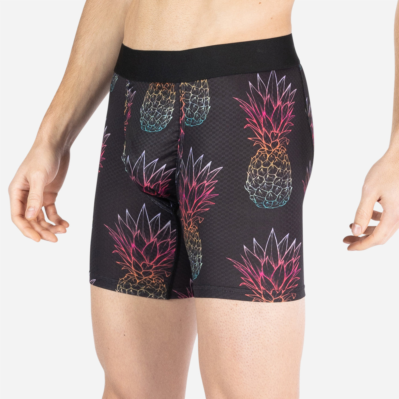 Pro Agua X Boxer Brief - Oversized Pineapple Fade Black