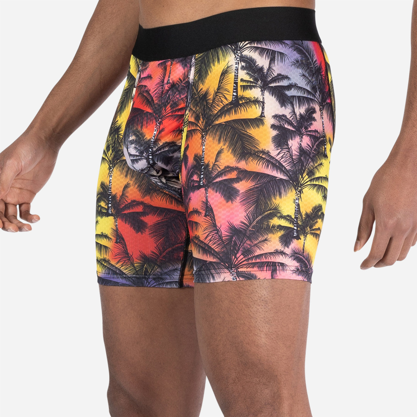 Pro Agua X Boxer Brief - Oversized Tropical Haze Dawn