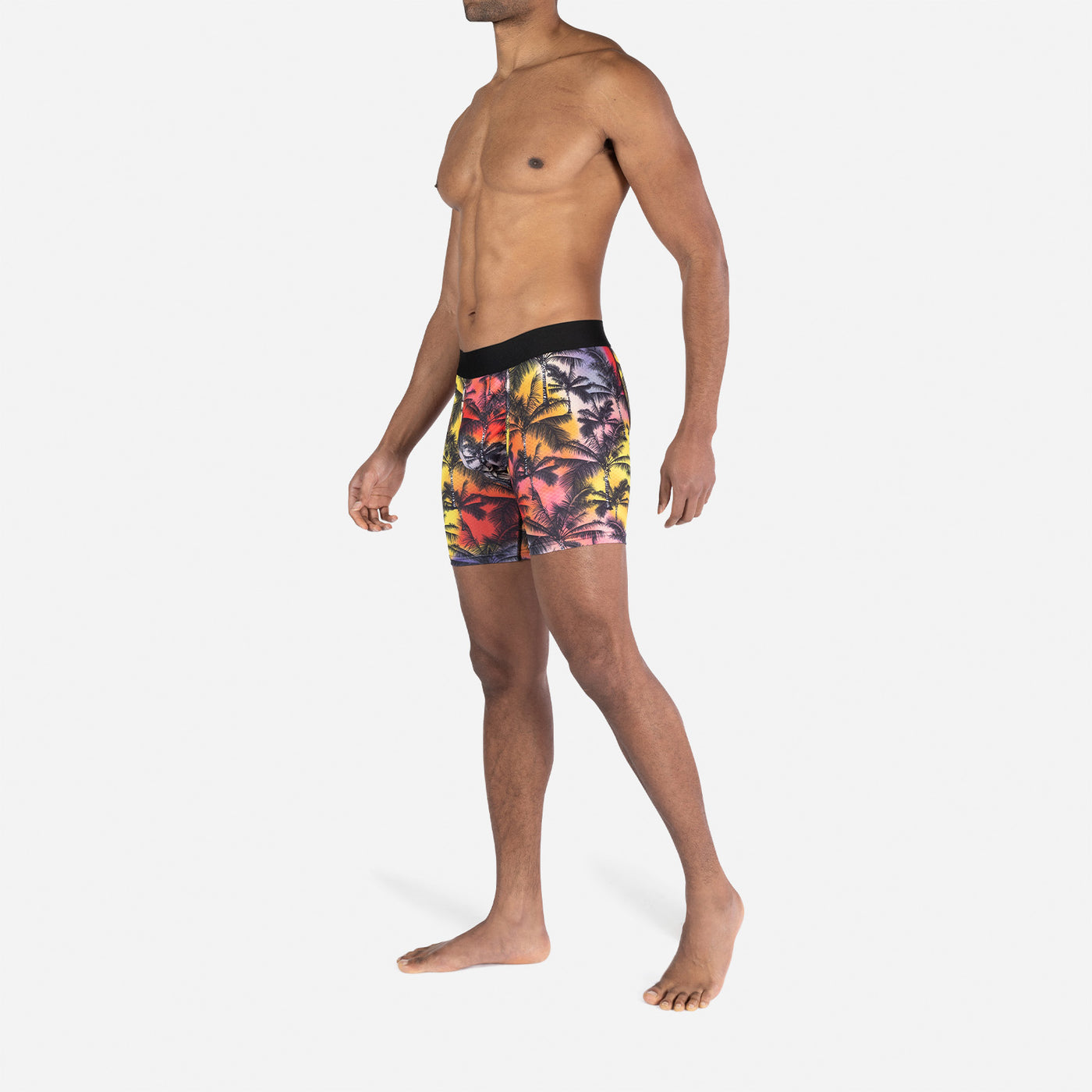 Pro Agua X Boxer Brief - Oversized Tropical Haze Dawn