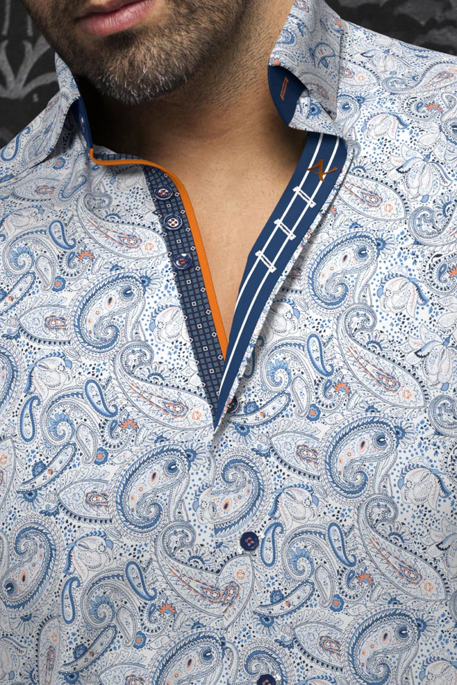 SHIRT | ALTO, WHITE BLUE