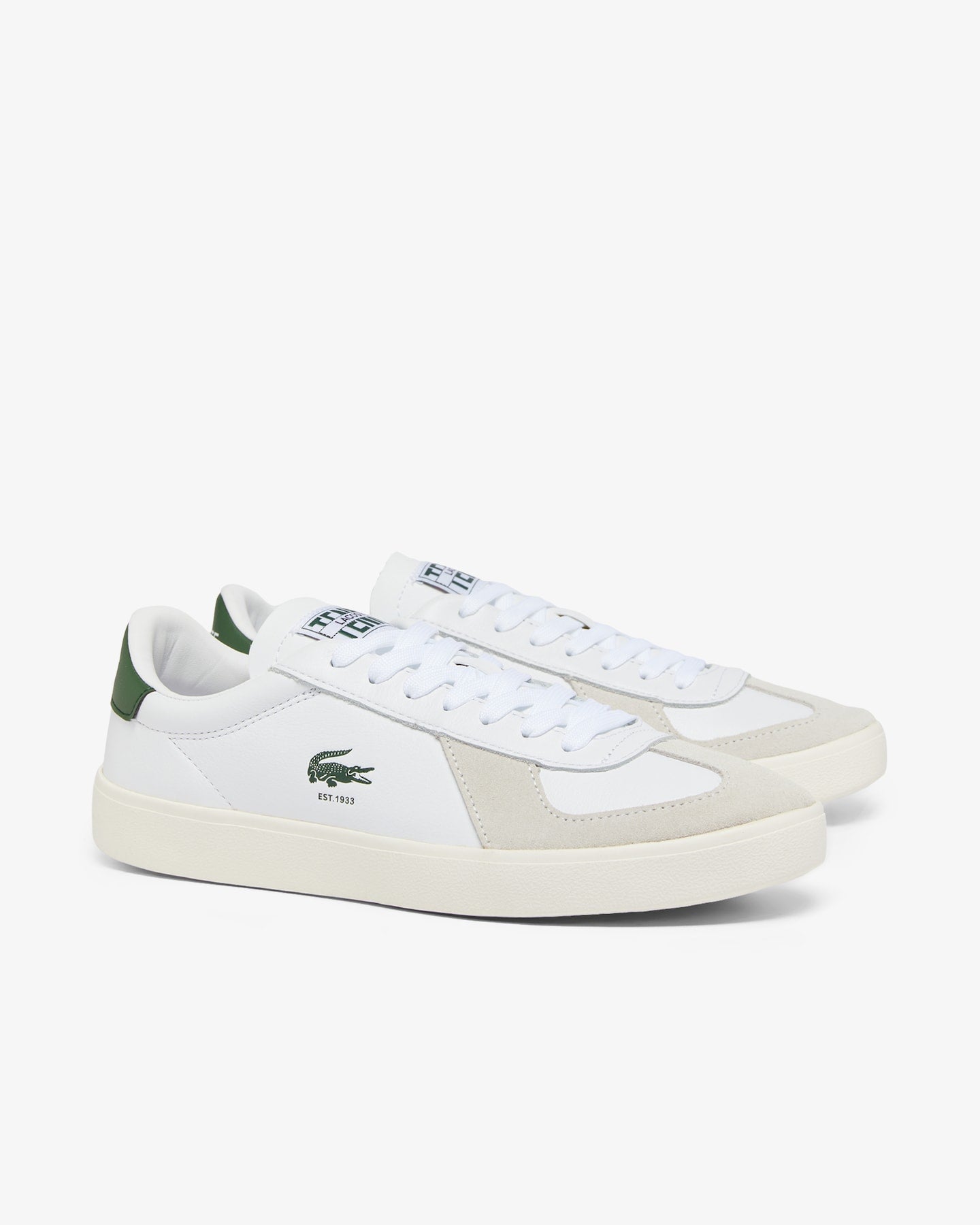 Men's Baseshot Pro Leather Sneakers - White