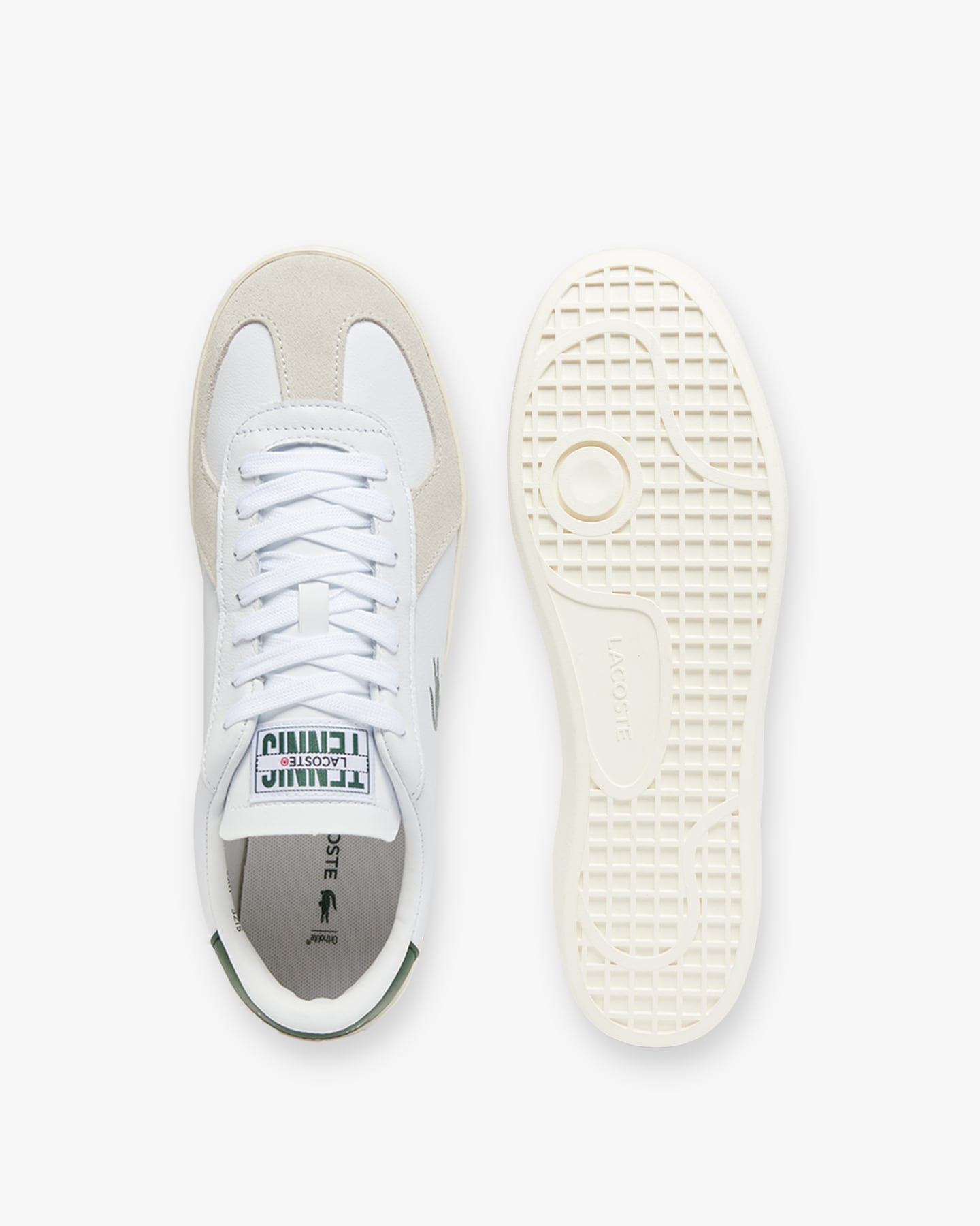 Men's Baseshot Pro Leather Sneakers - White