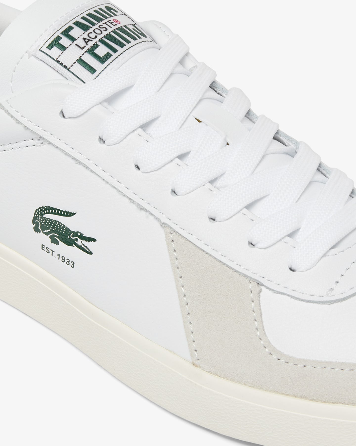 Men's Baseshot Pro Leather Sneakers - White