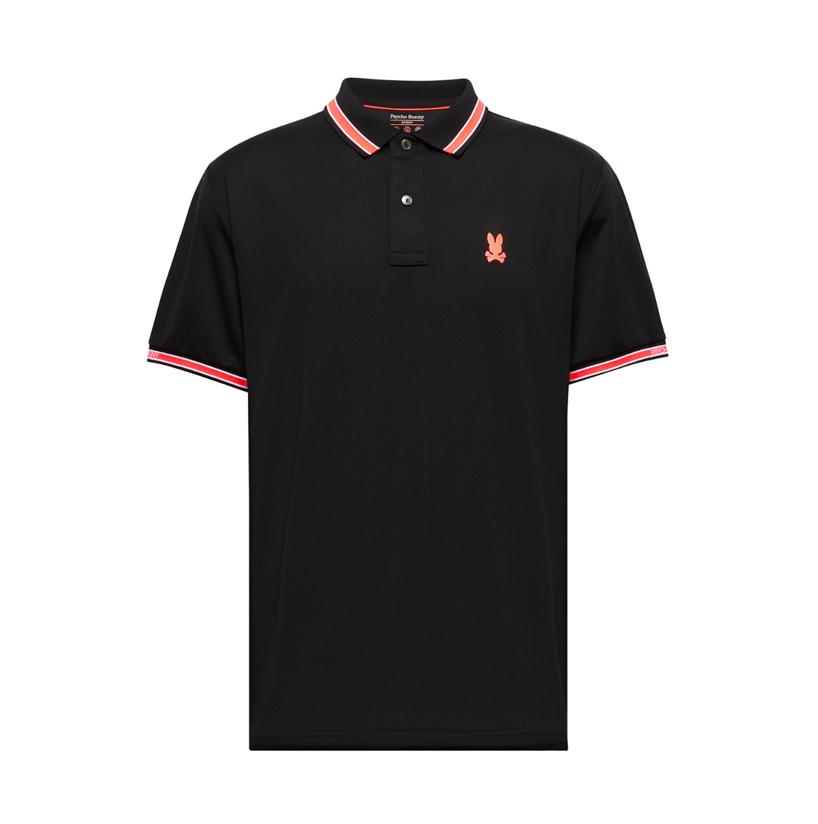 MENS FORREST SPORT PIQUE POLO- BLACK