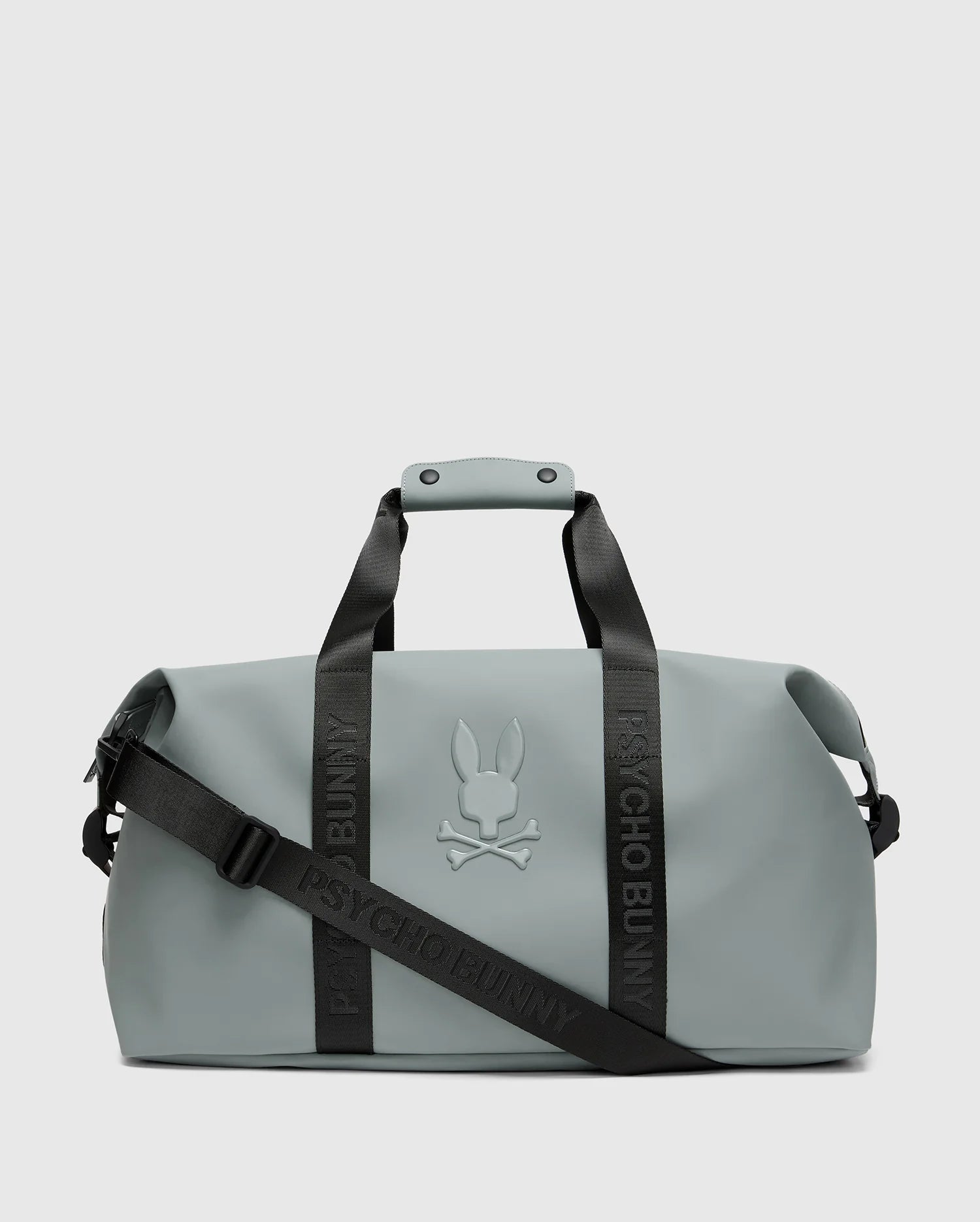 Mens Rubberized Duffle Bag  color : Lead