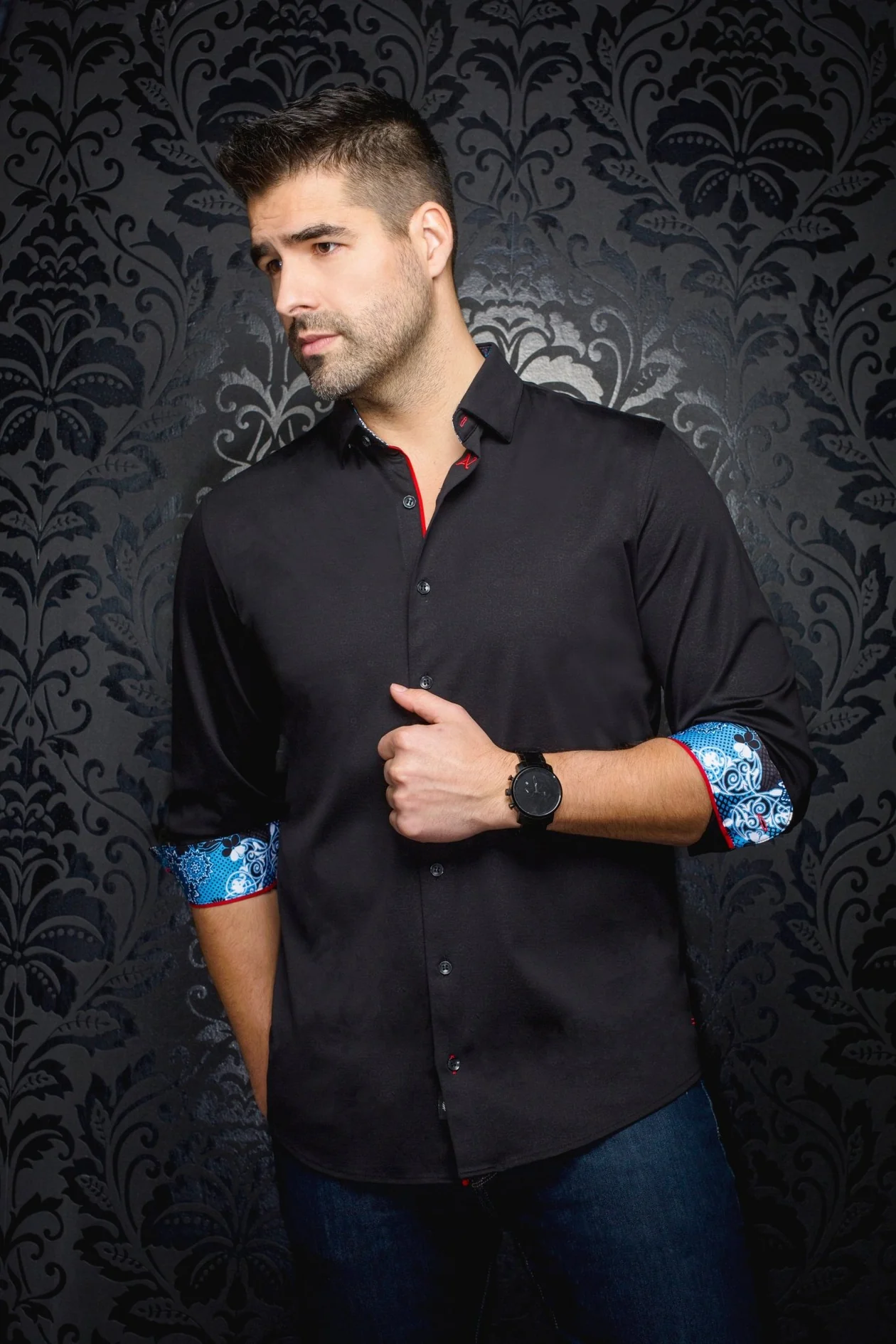 SHIRT | ROSMARINO, BLACK