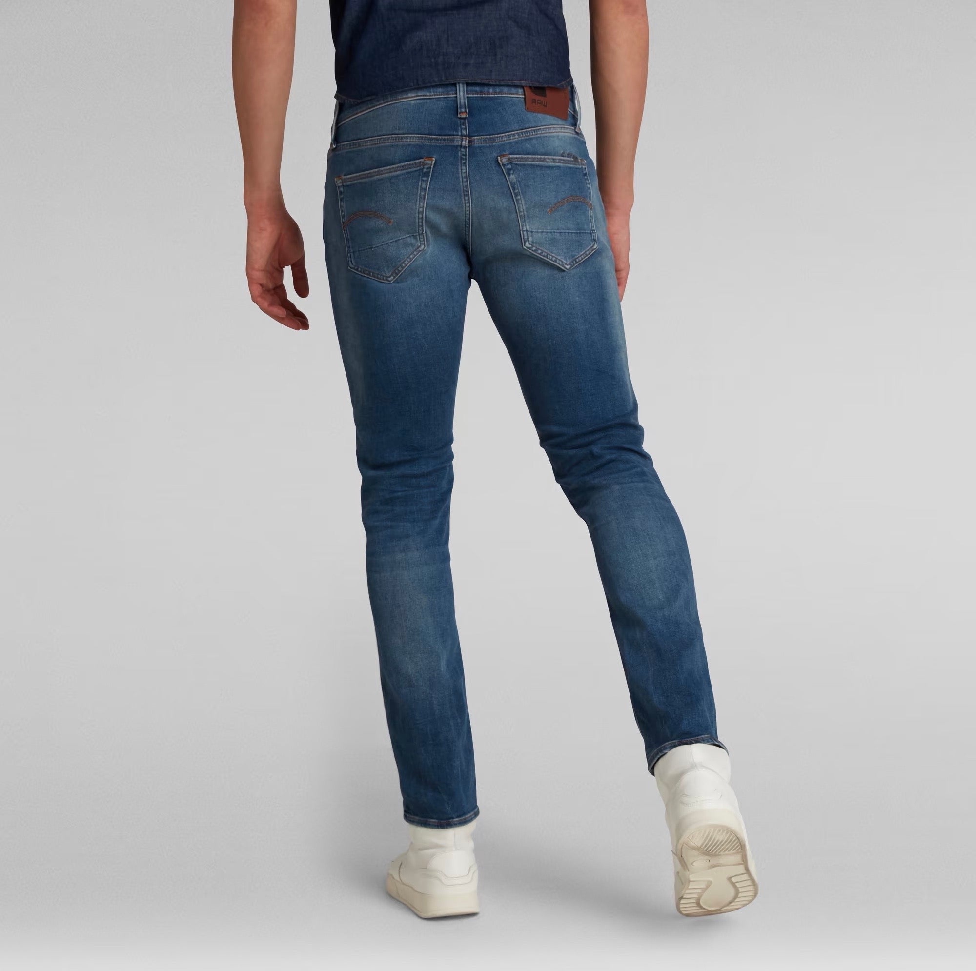 3301 Slim Jeans Vintage Medium Aged
