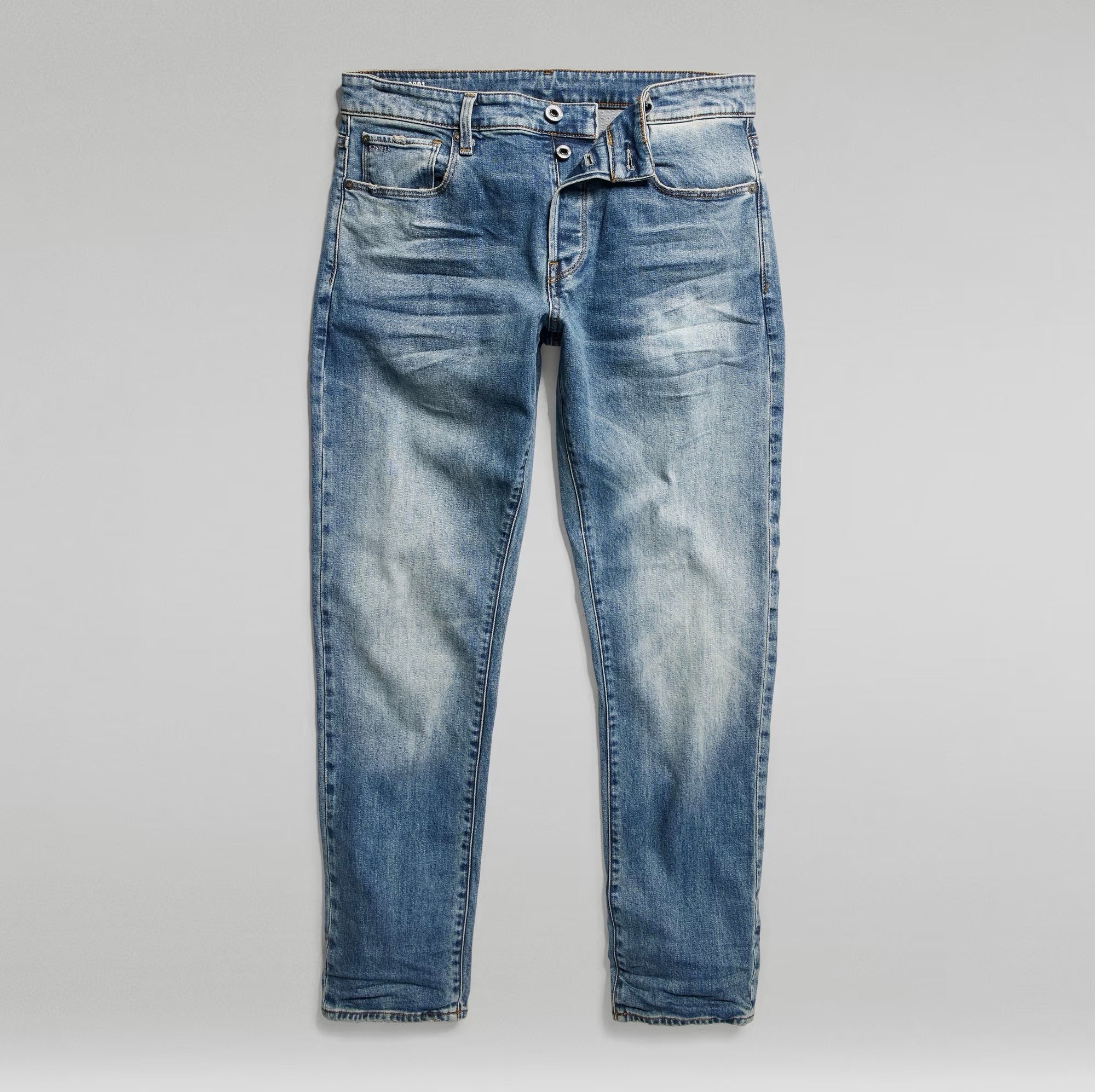 3301 Straight Tapered Jeans Vintage Azure Denim