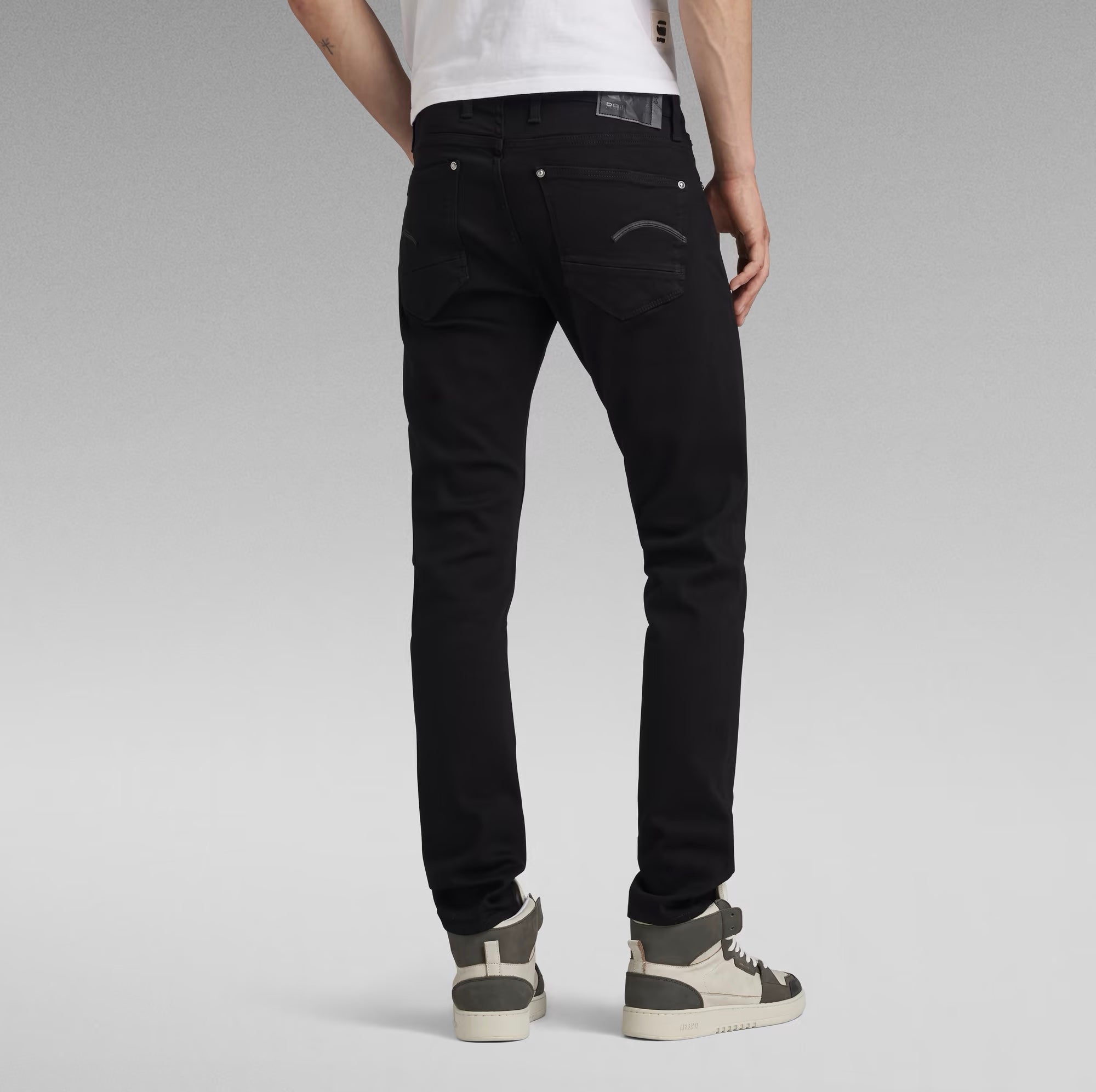 G-Star RAW Men's Revend Skinny Jeans, Black 