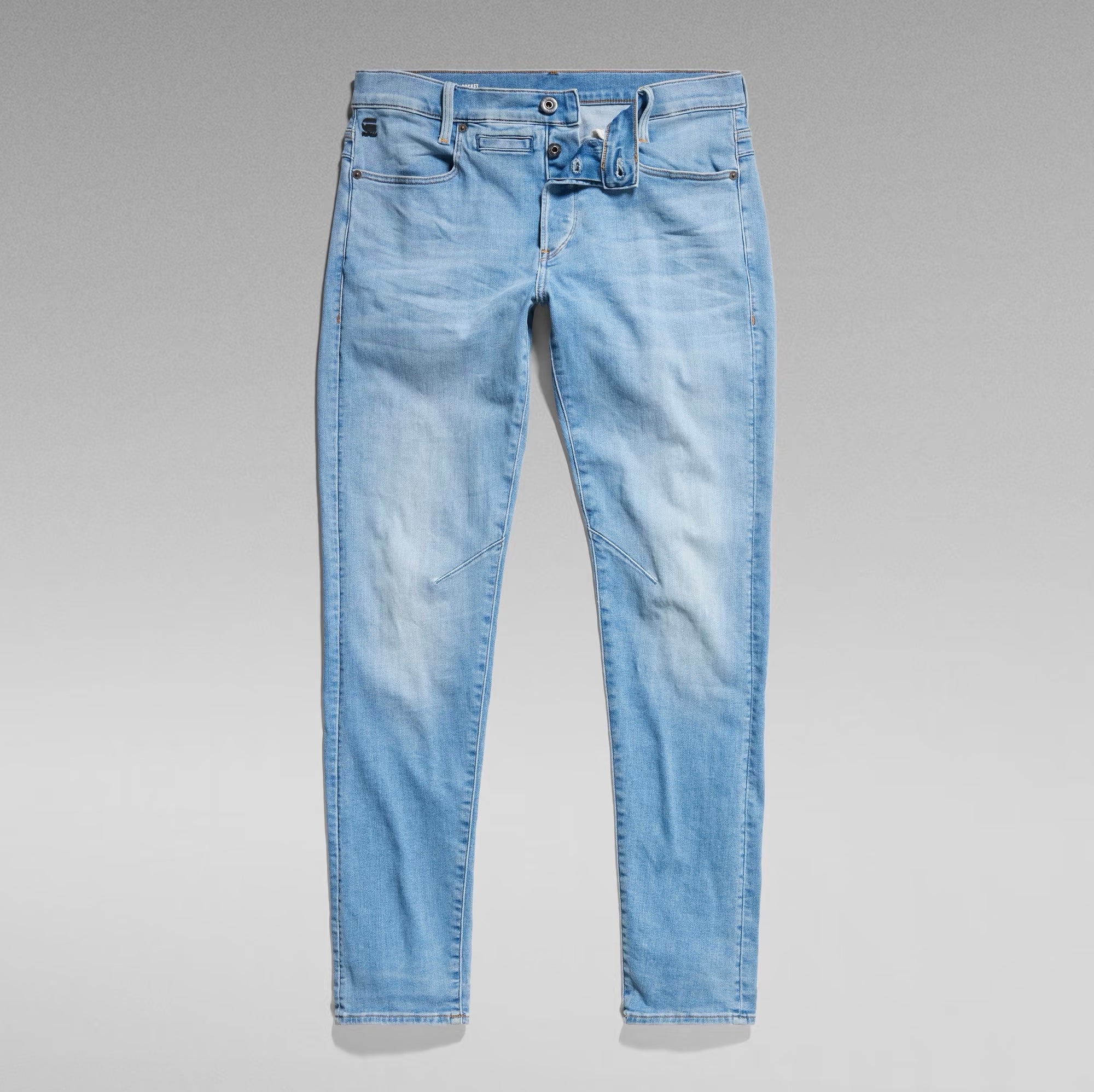 D-Staq 5 Pocket Slim Jeans Light Indigo Aged