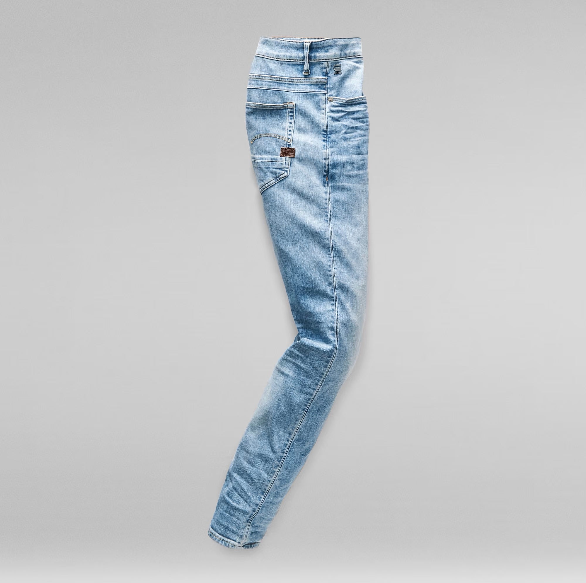 D-Staq 5 Pocket Slim Jeans Light Indigo Aged