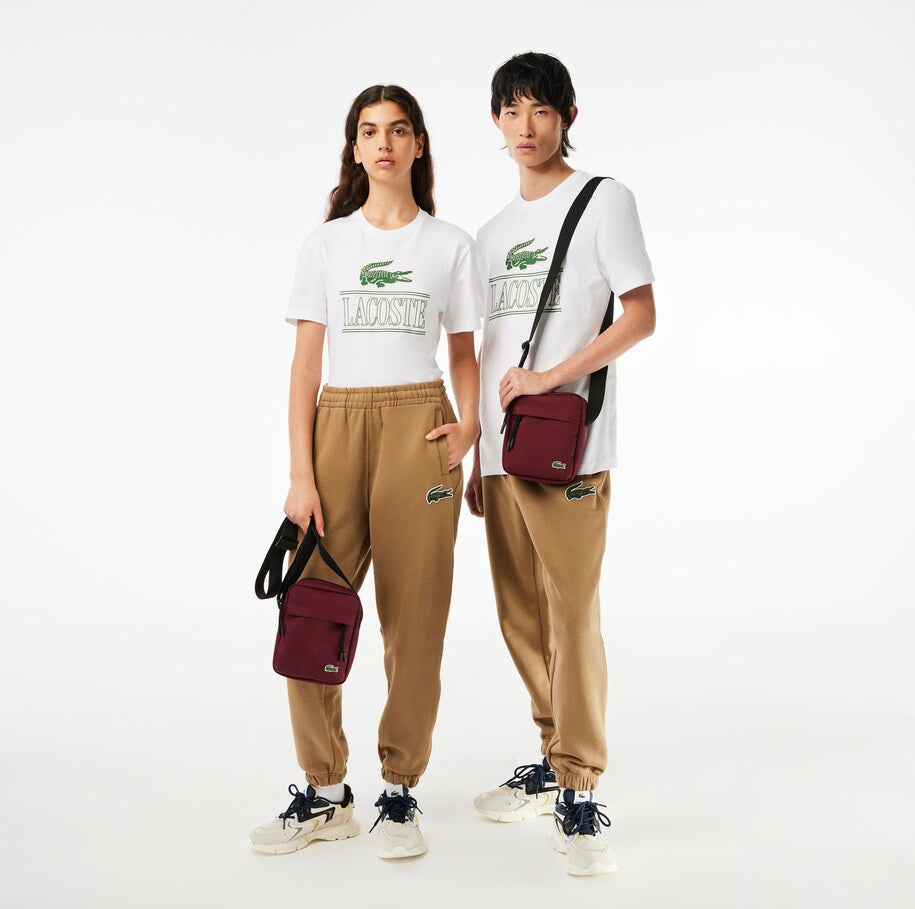 Lacoste flap clearance crossover bag