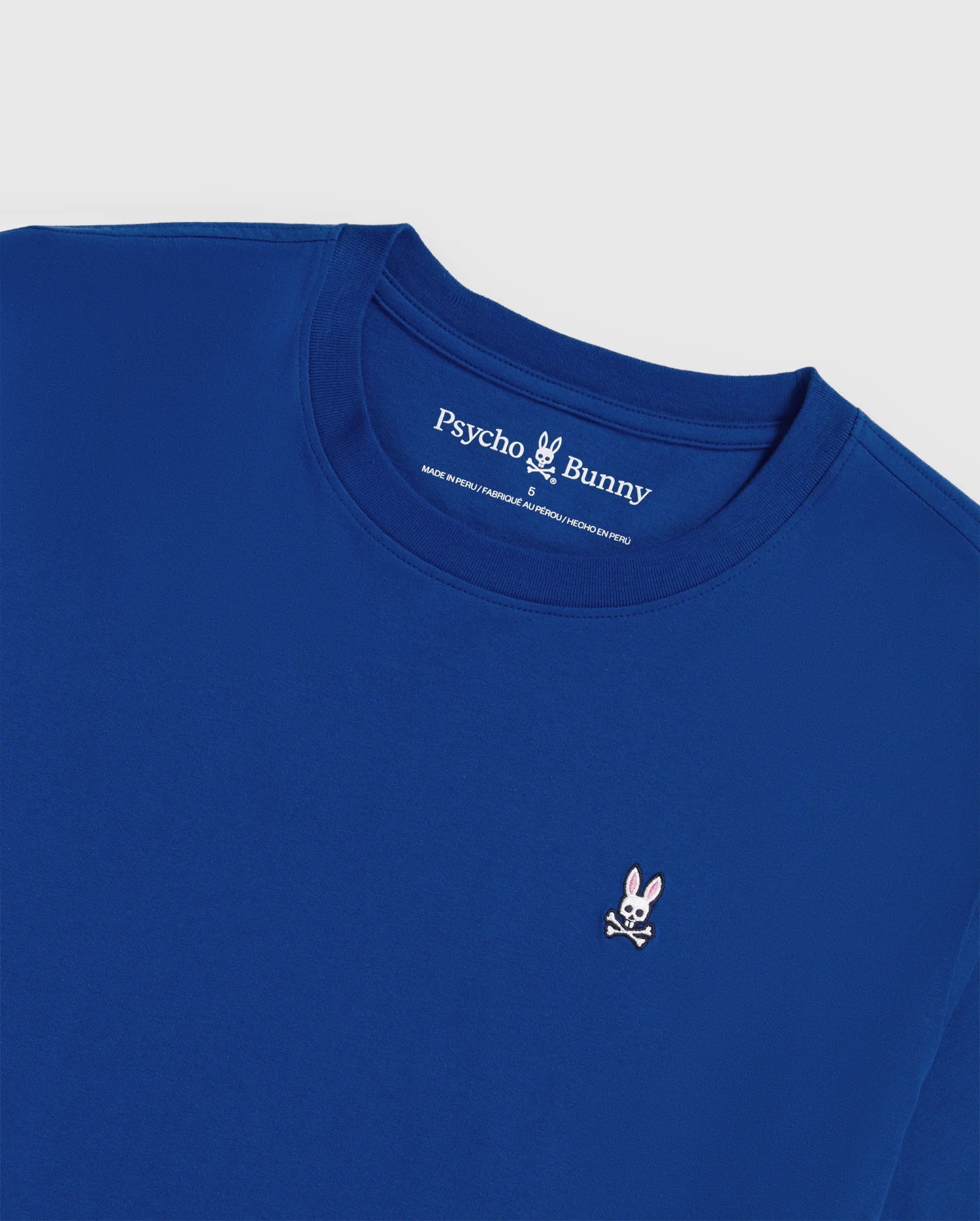 Classic Crew Neck T-Shirt Sapphire Blue
