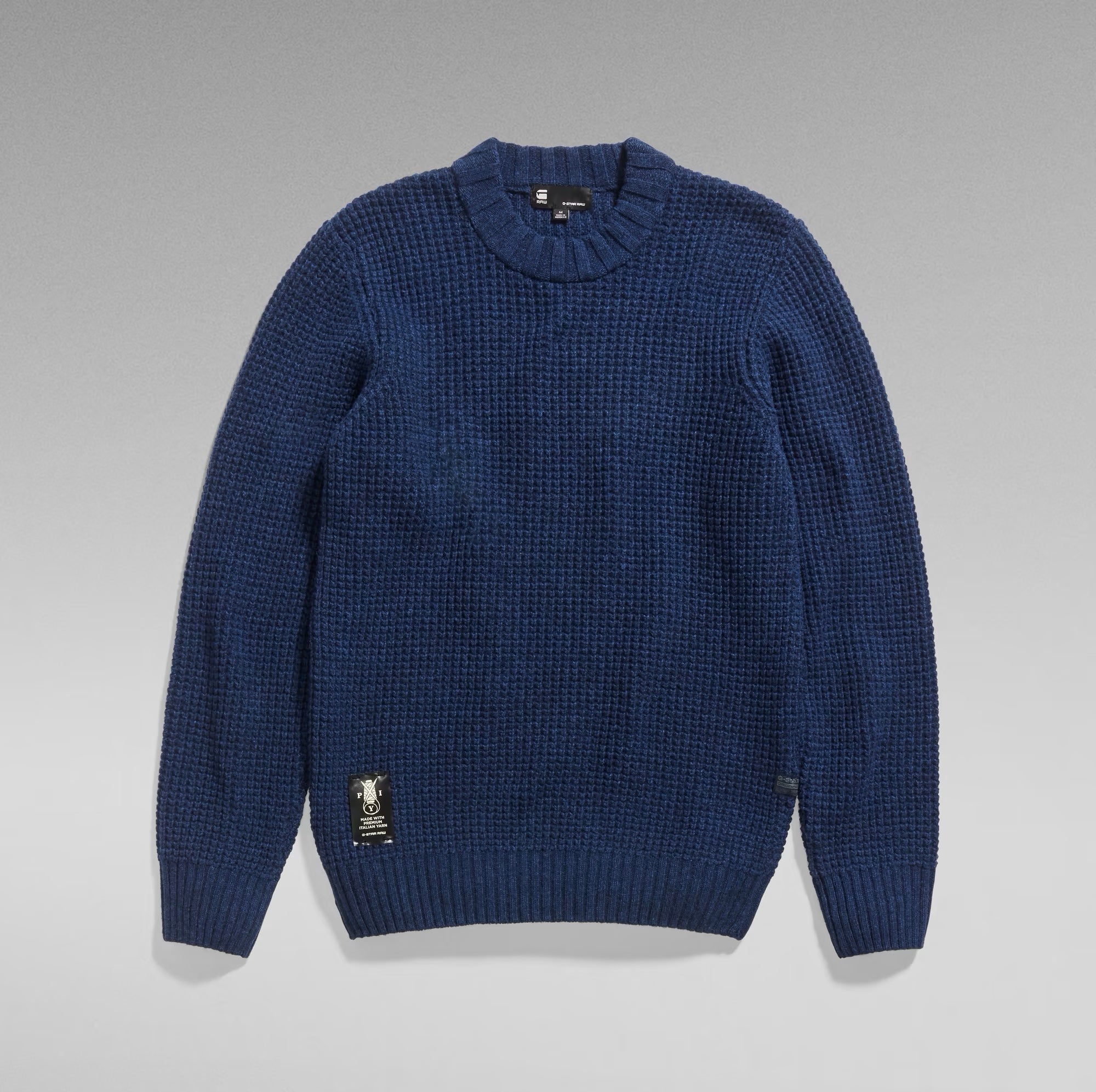 Chunky Knit Sweater Rank Blue