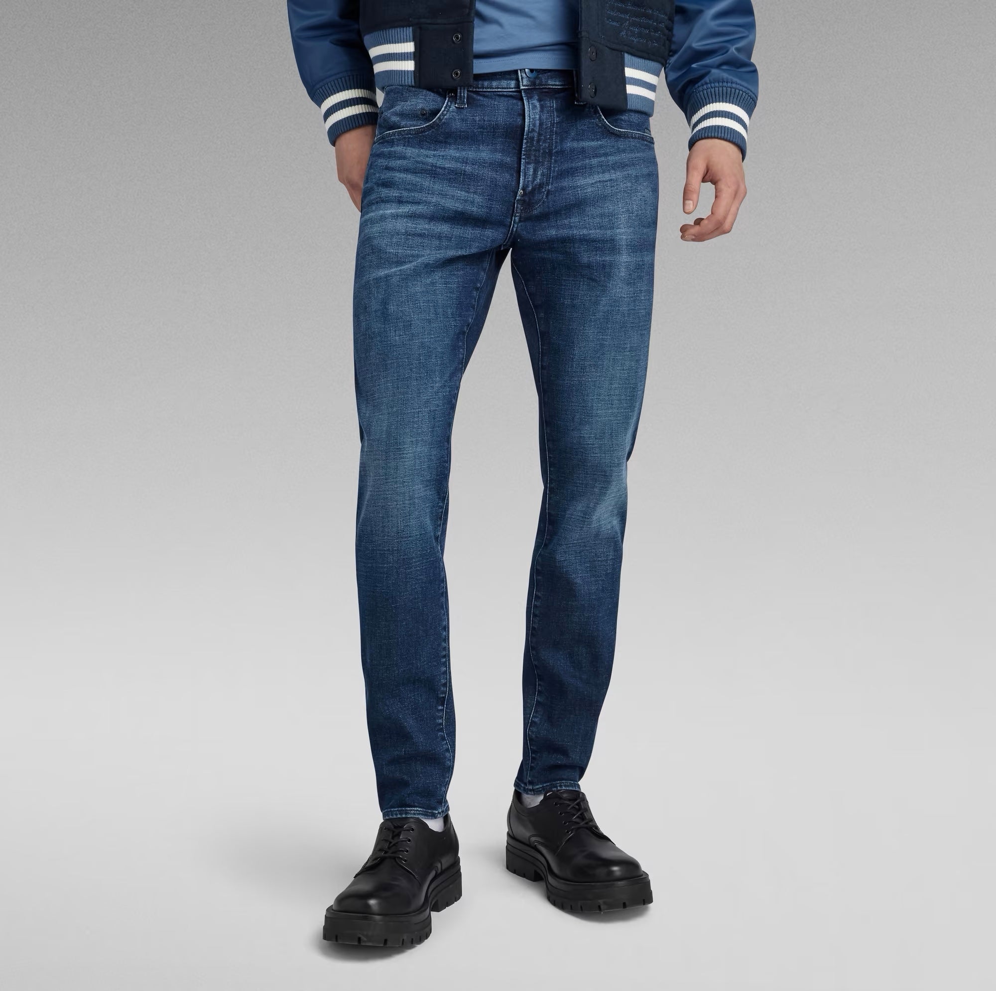 Revend FWD Skinny Jeans Worn in Himalayan Blue