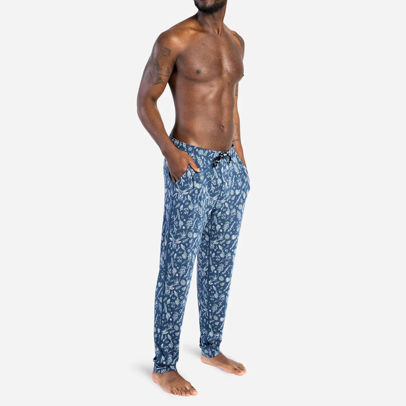Sleepwear Long Underbrush Navy Pyjamas