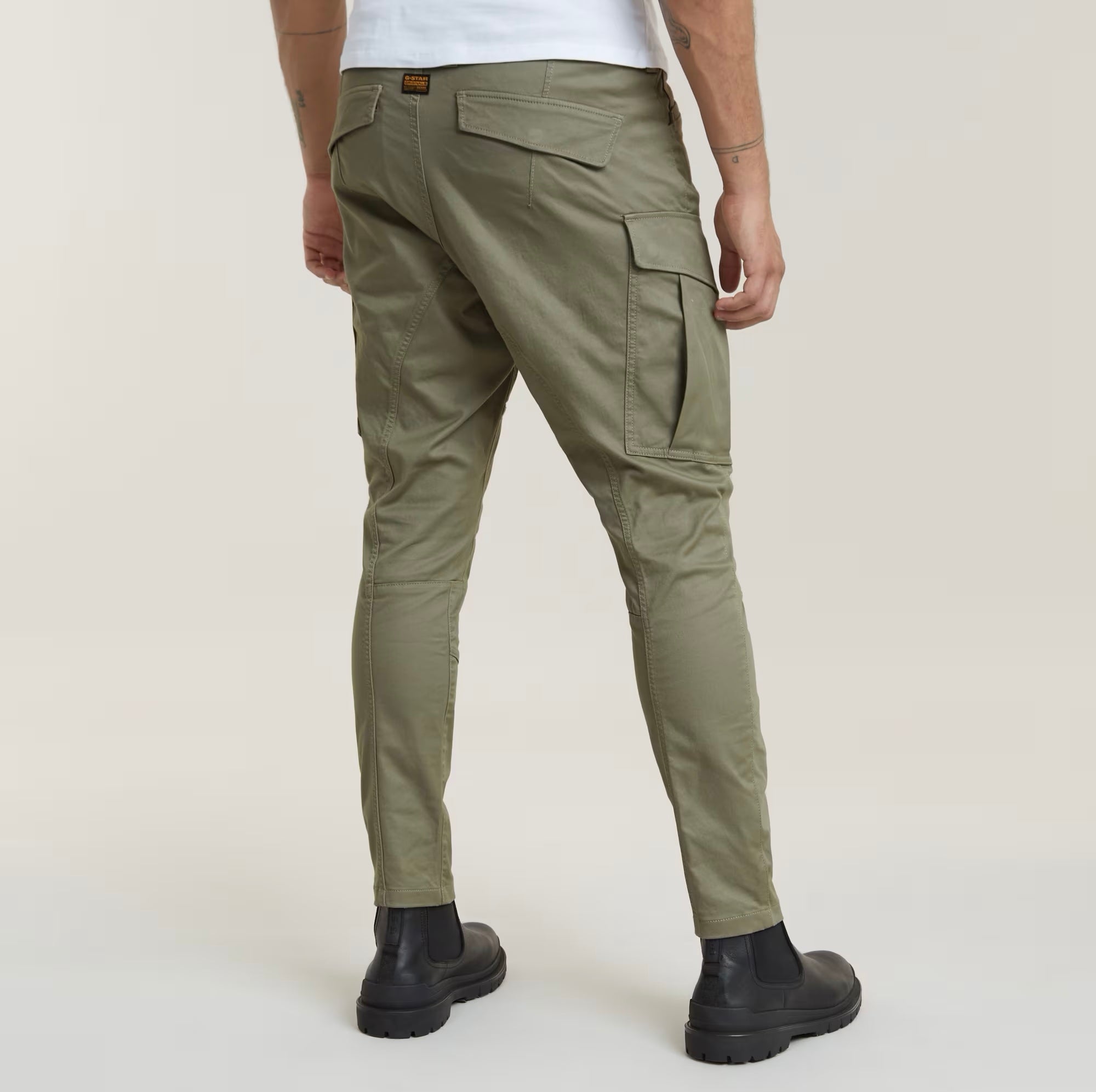 ZIP POCKET 3D SKINNY CARGO