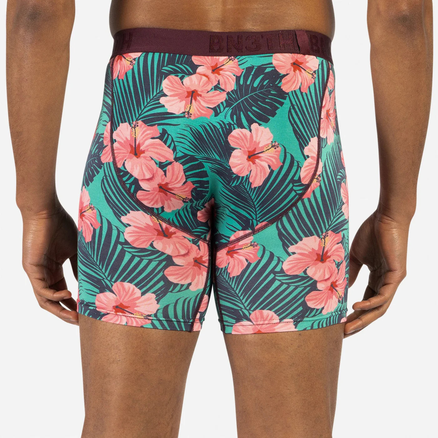 CLASSIC BOXER BRIEF: HIBISCUS BLOOM ZESTY