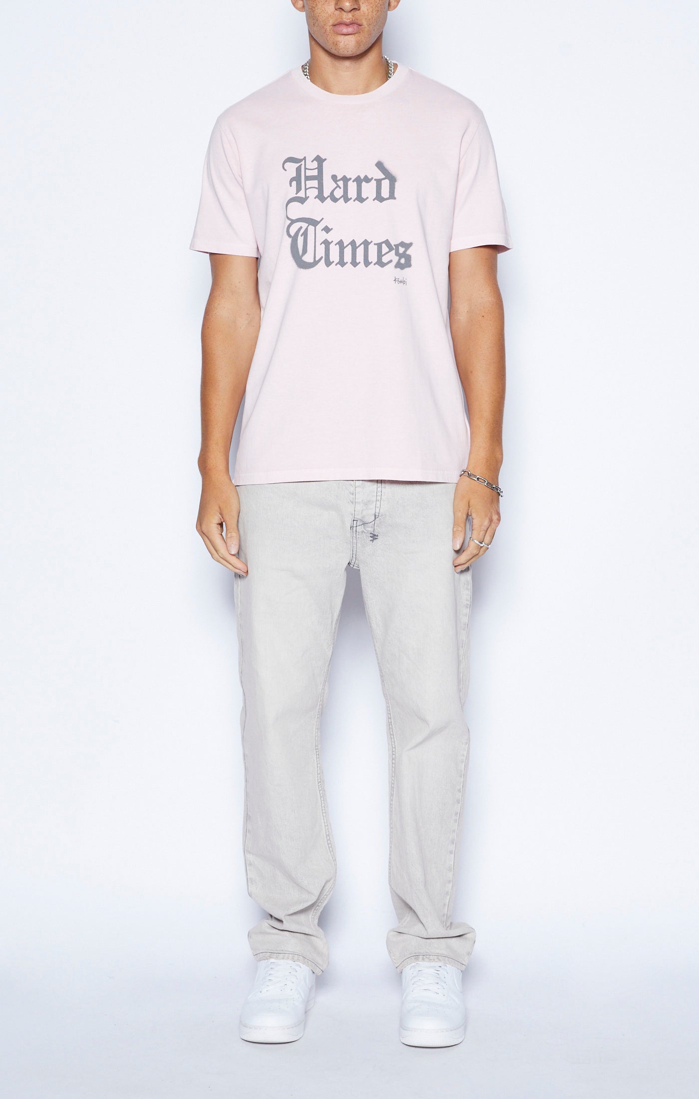 Hard Times Kash SS Tee Quartz Pink