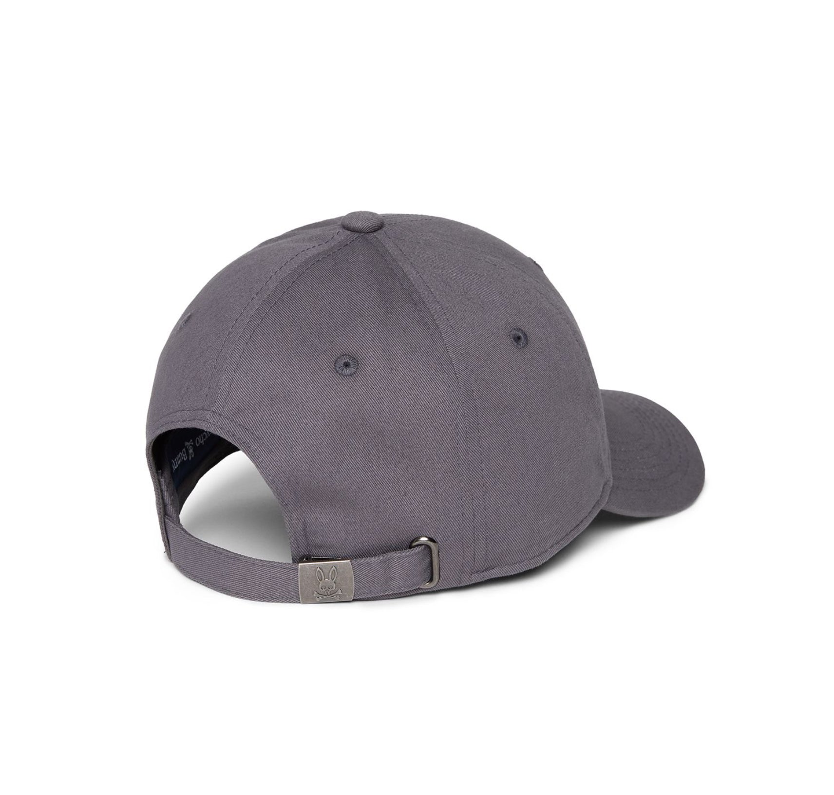 KINGSTON RAISED EMBROIDERED BUNNY BASEBALL CAP-BLACKENED PEARL