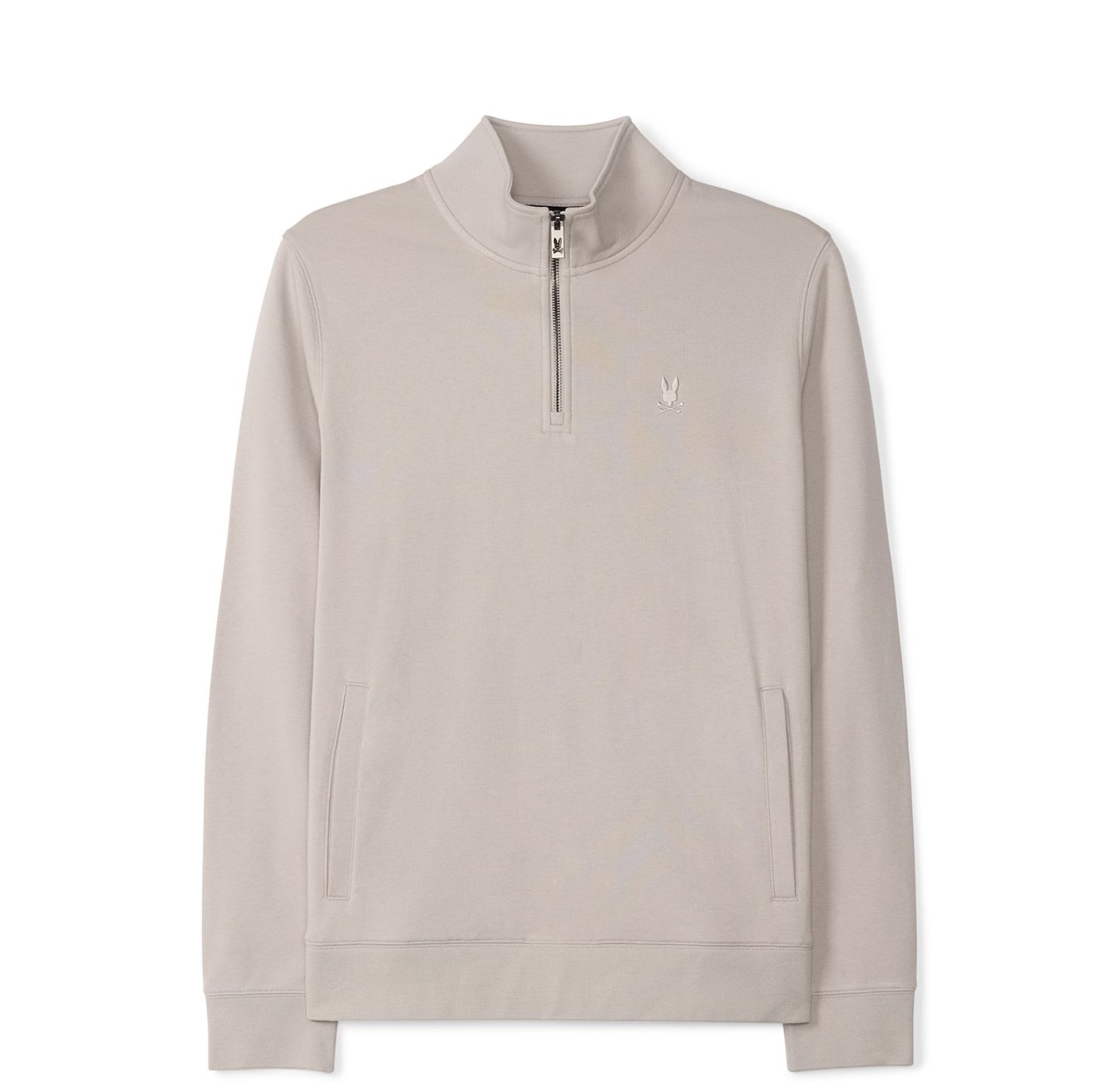 DAYTON HALF ZIP SWEATSHIRT-110 OYSTER