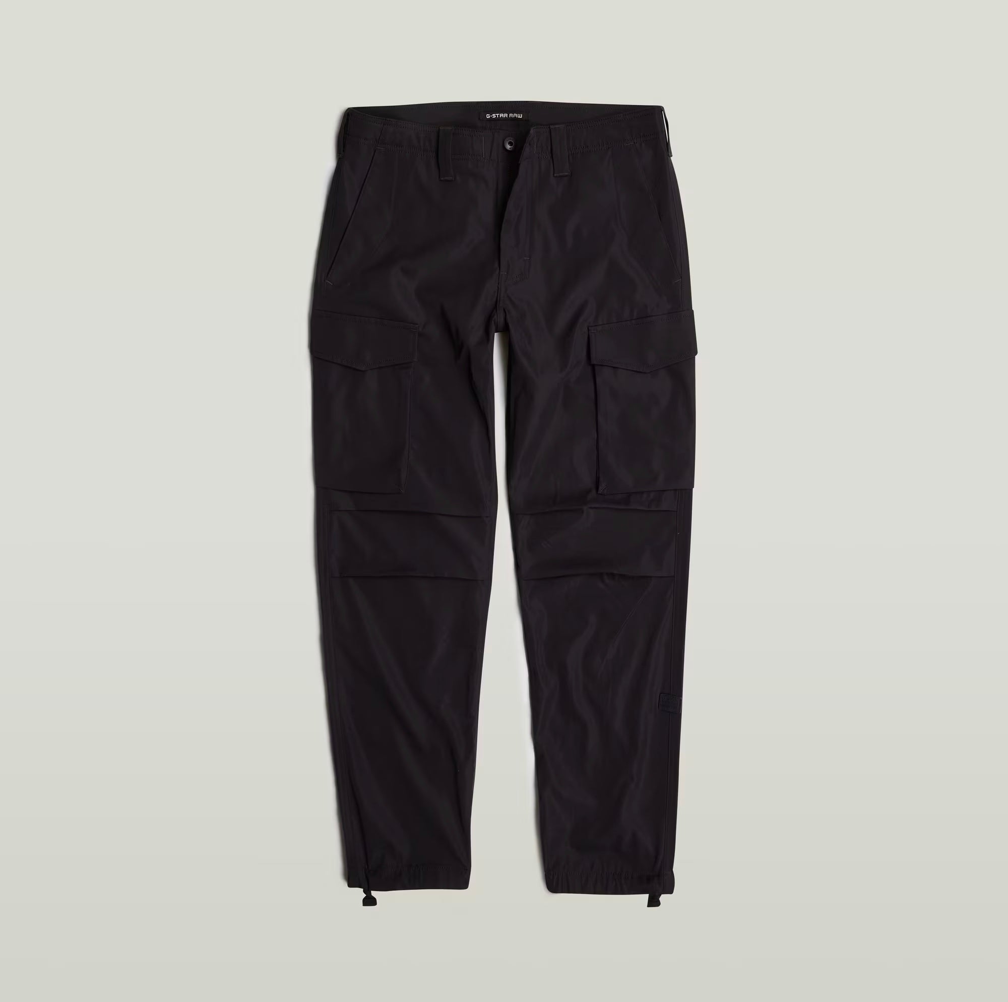 CORE REGULAR CARGO PANTS color dark black