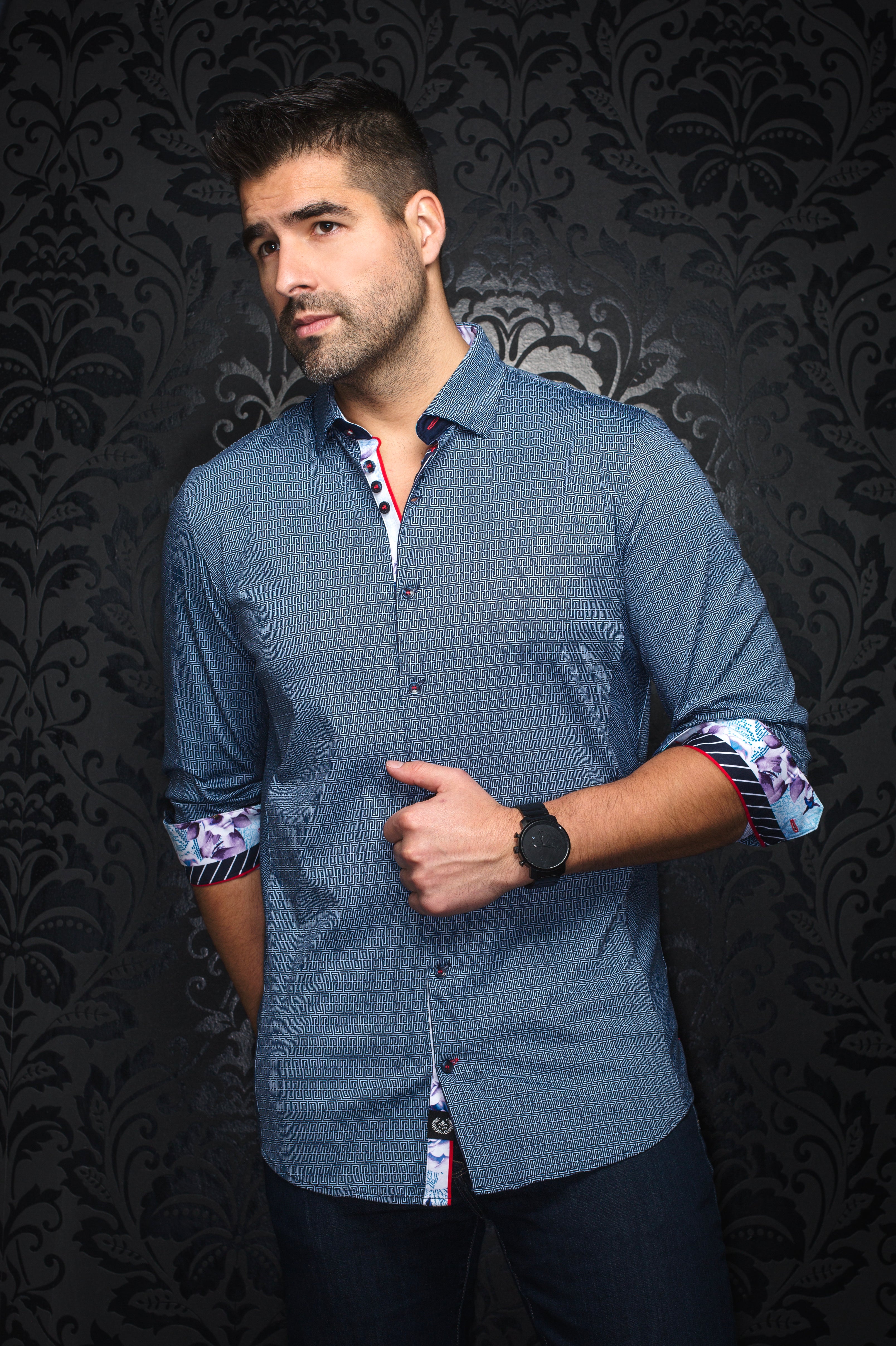 SHIRT | ZIONI, NAVY