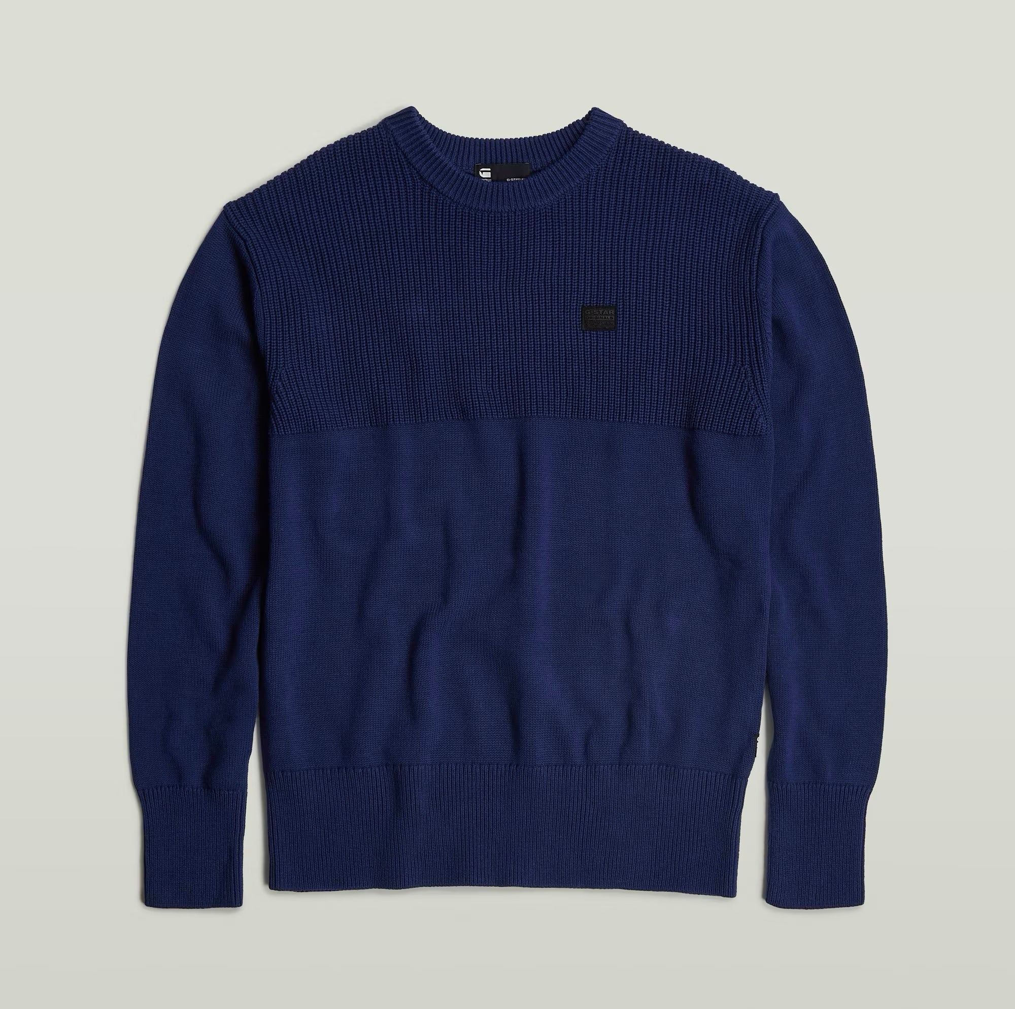 KNITTED SWEATER FISHERMAN imperial blue