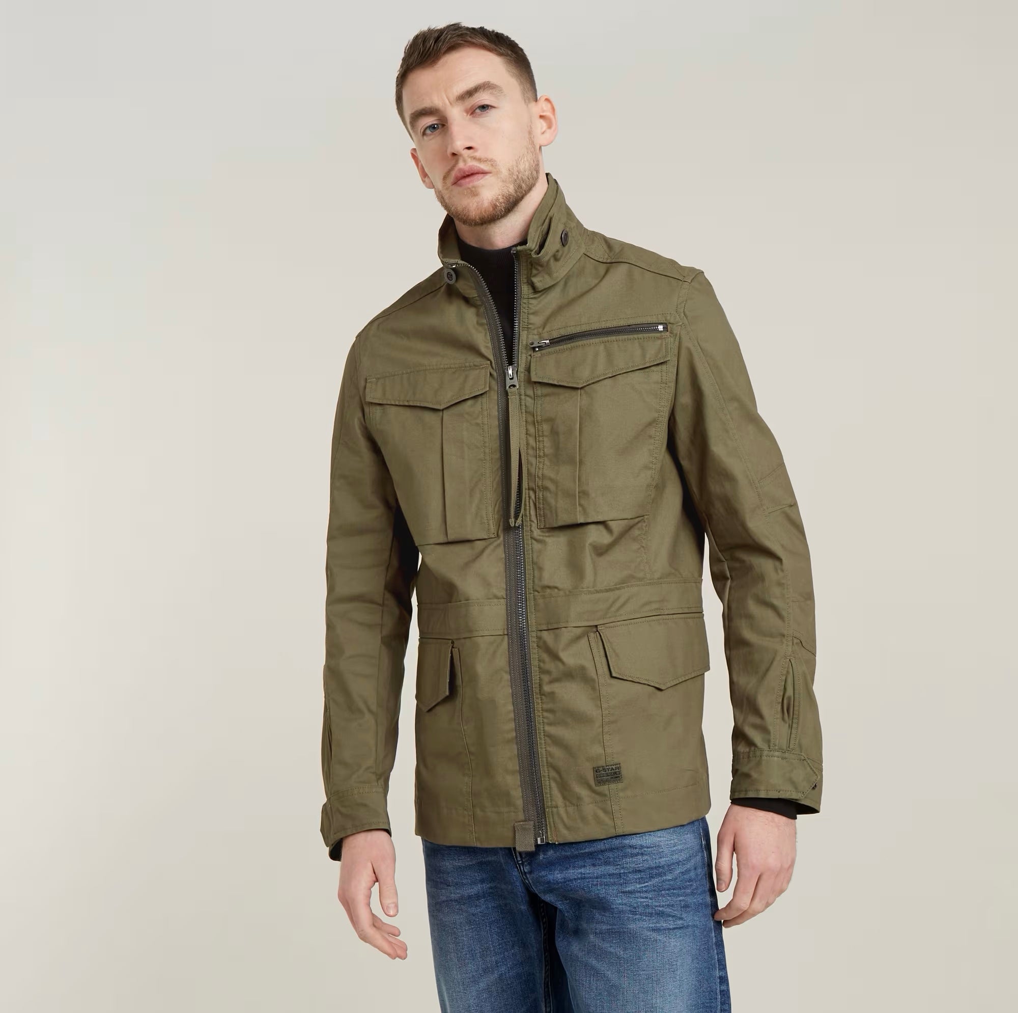 ROVIC SLIM FIELD JACKET shadow olive