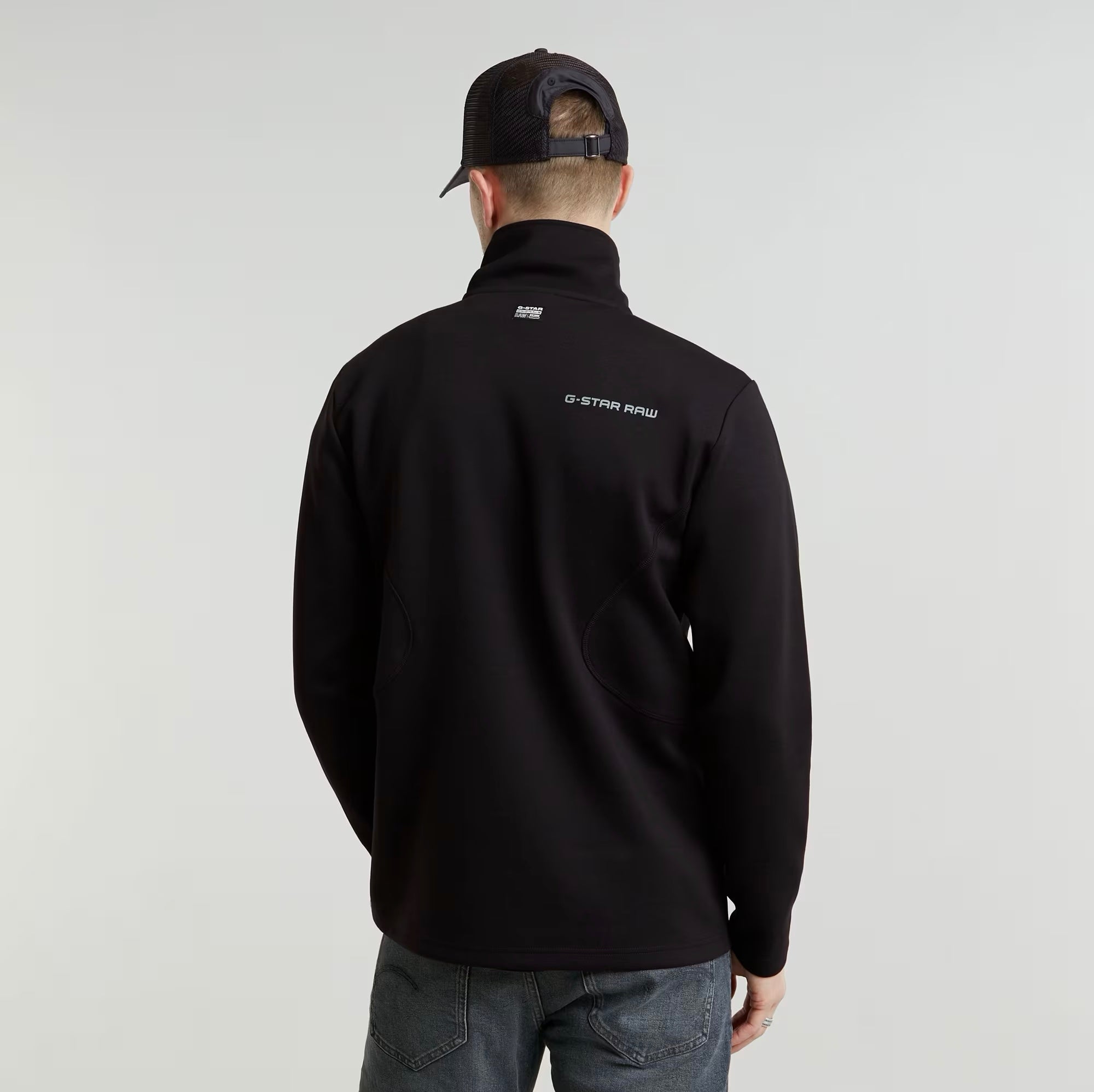 MOTION HALF ZIP TWEETER dark black