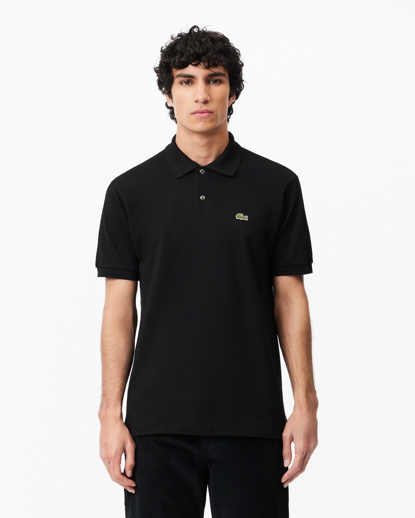 CLASSIC FIT L.12.12 ORIGINAL PIQUÉ POLO SHIRT Black