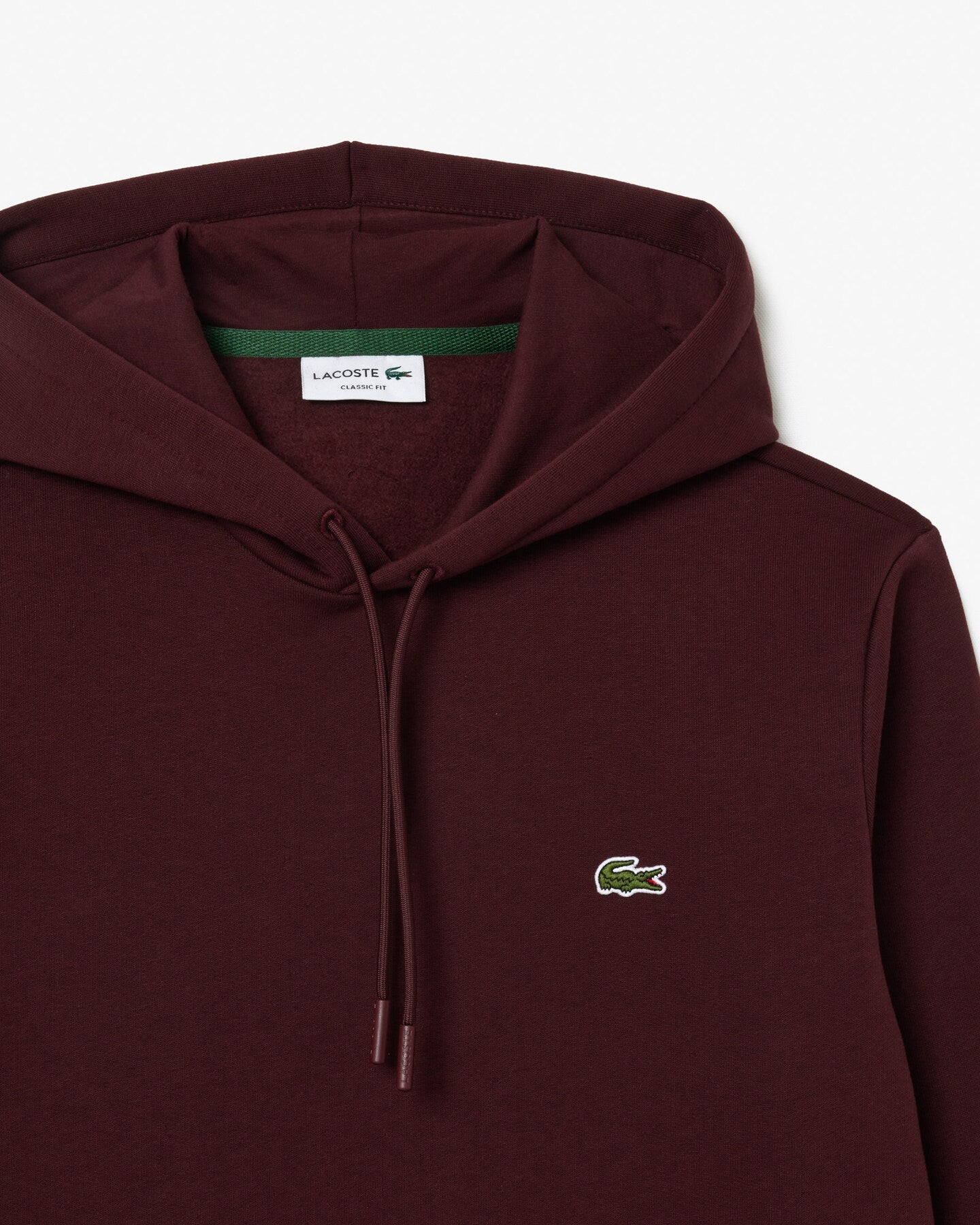 FLEECE HOODIE Bordeaux